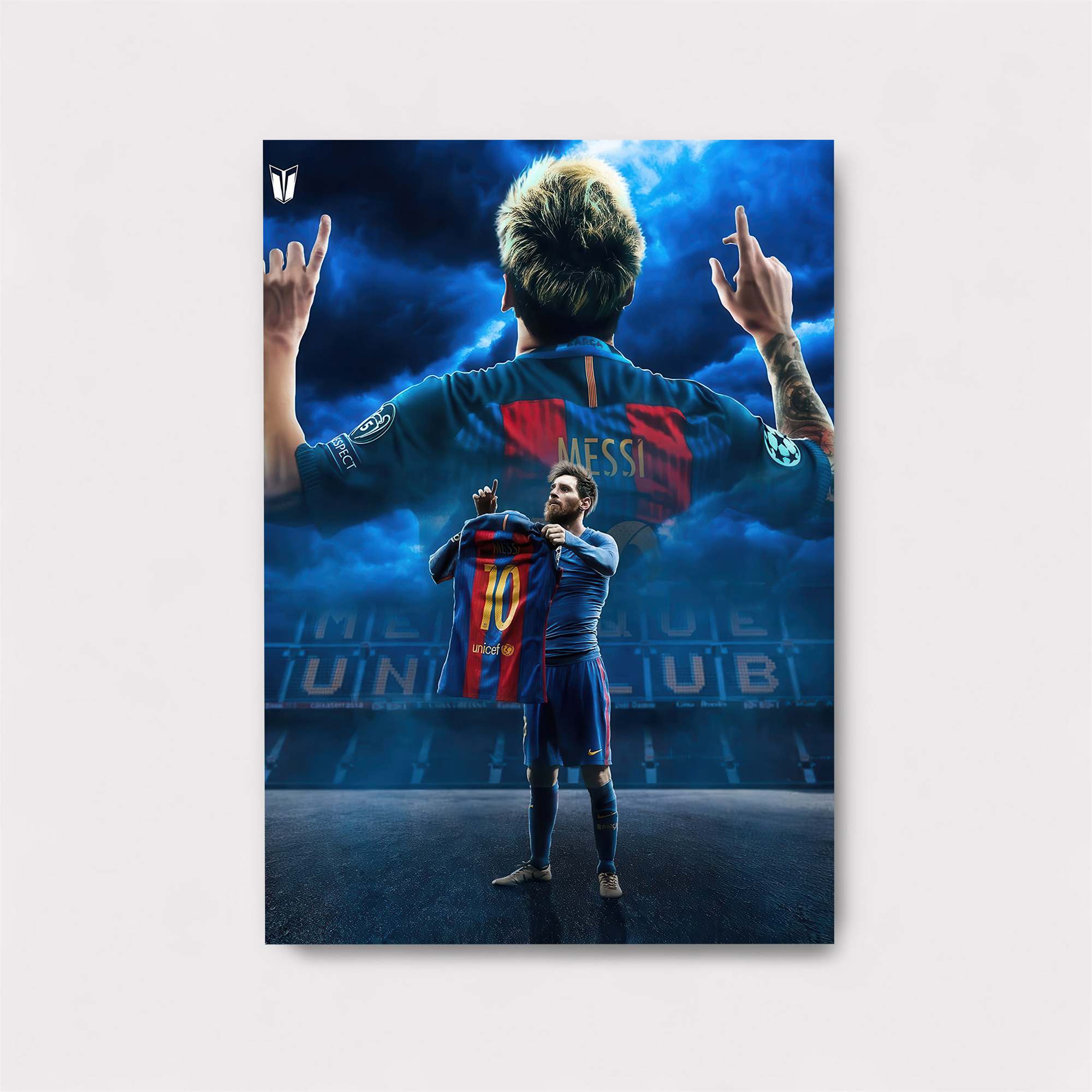 Messi Triumphant Safe Wall Magnetic / M