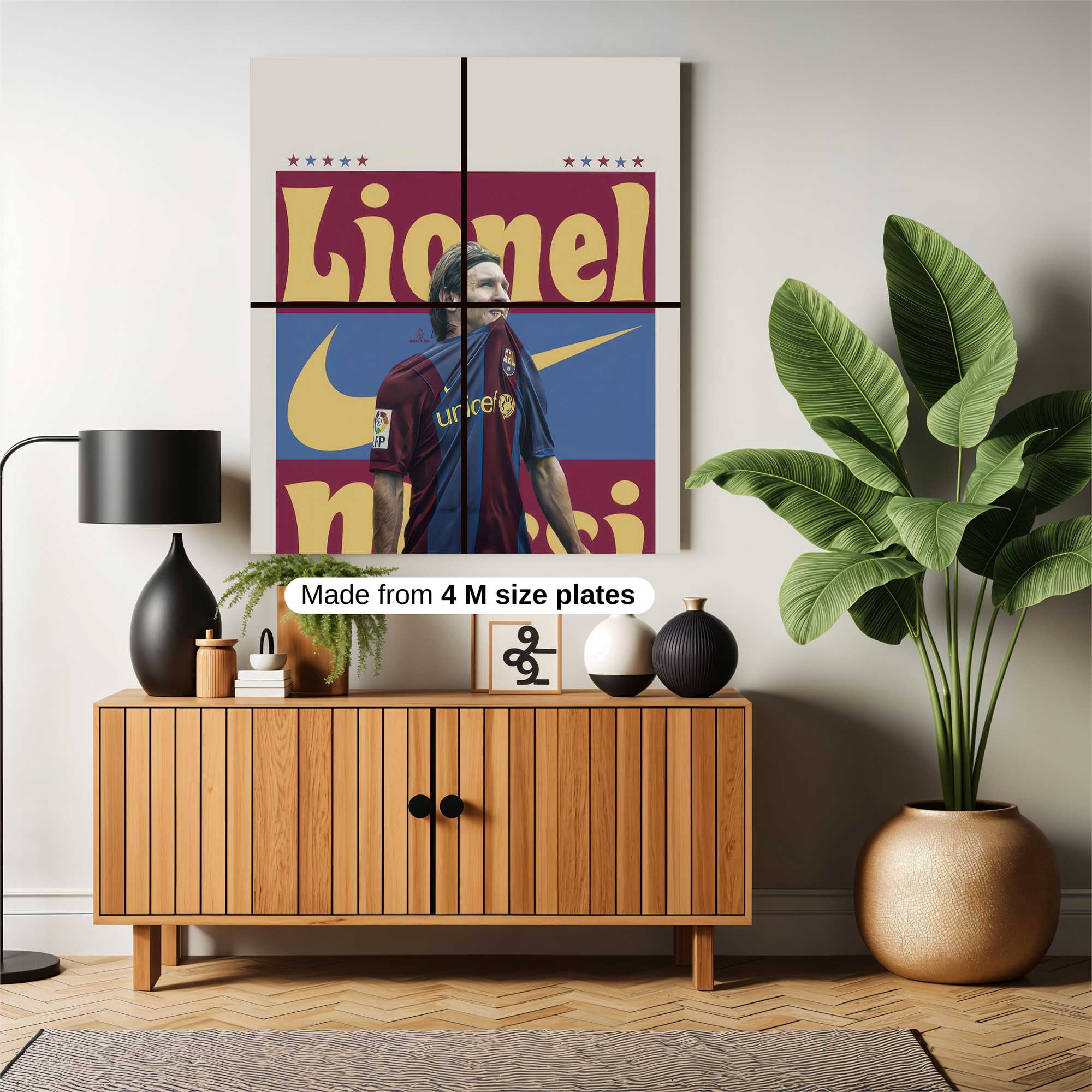 Messi Majestic Safe Wall Magnetic / M