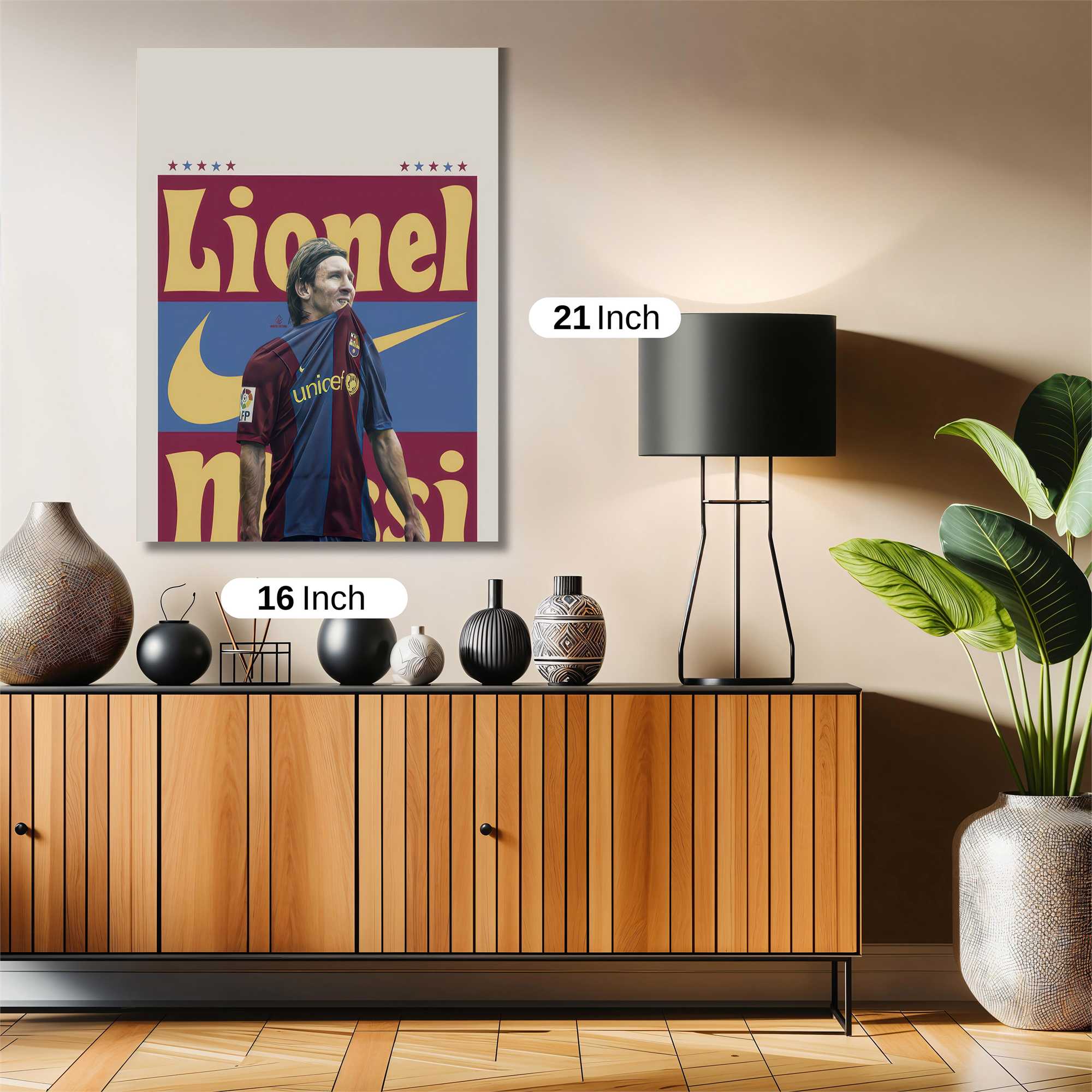 Messi Majestic Safe Wall Magnetic / M