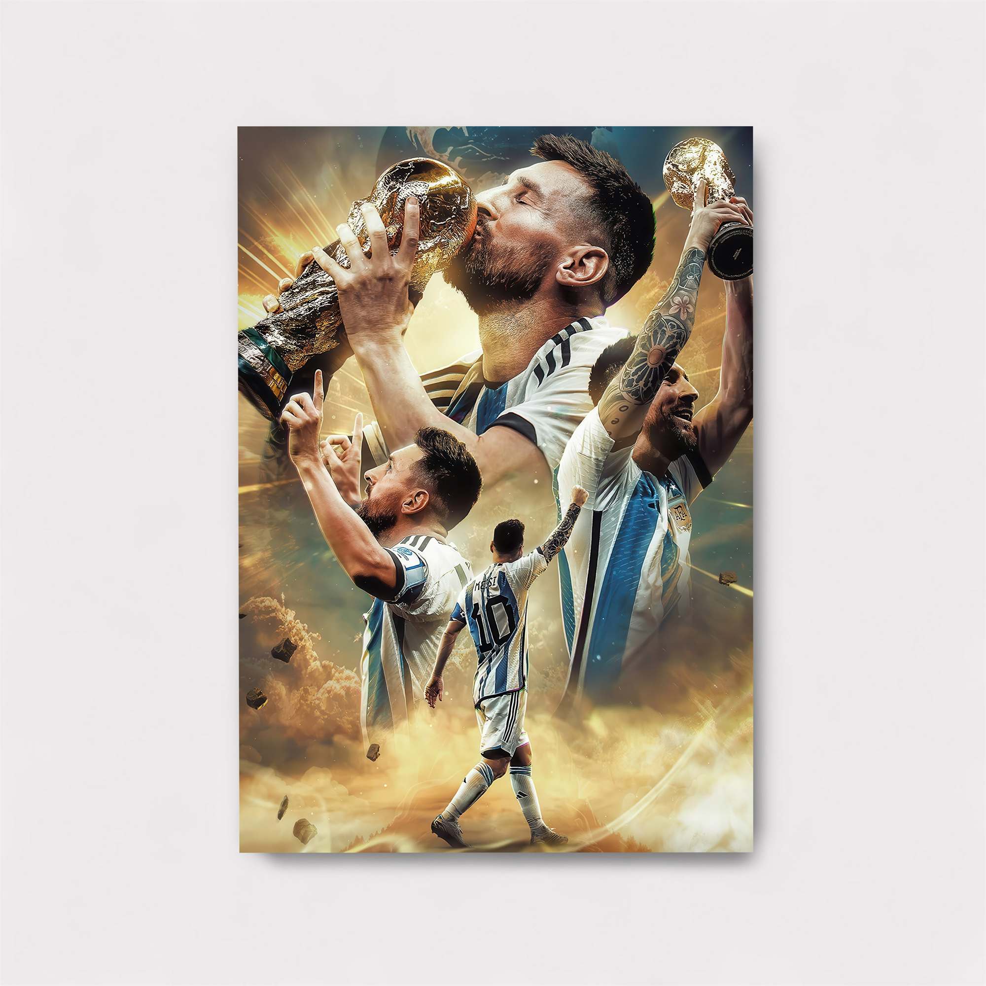 Messi Triumphant Safe Wall Magnetic / M