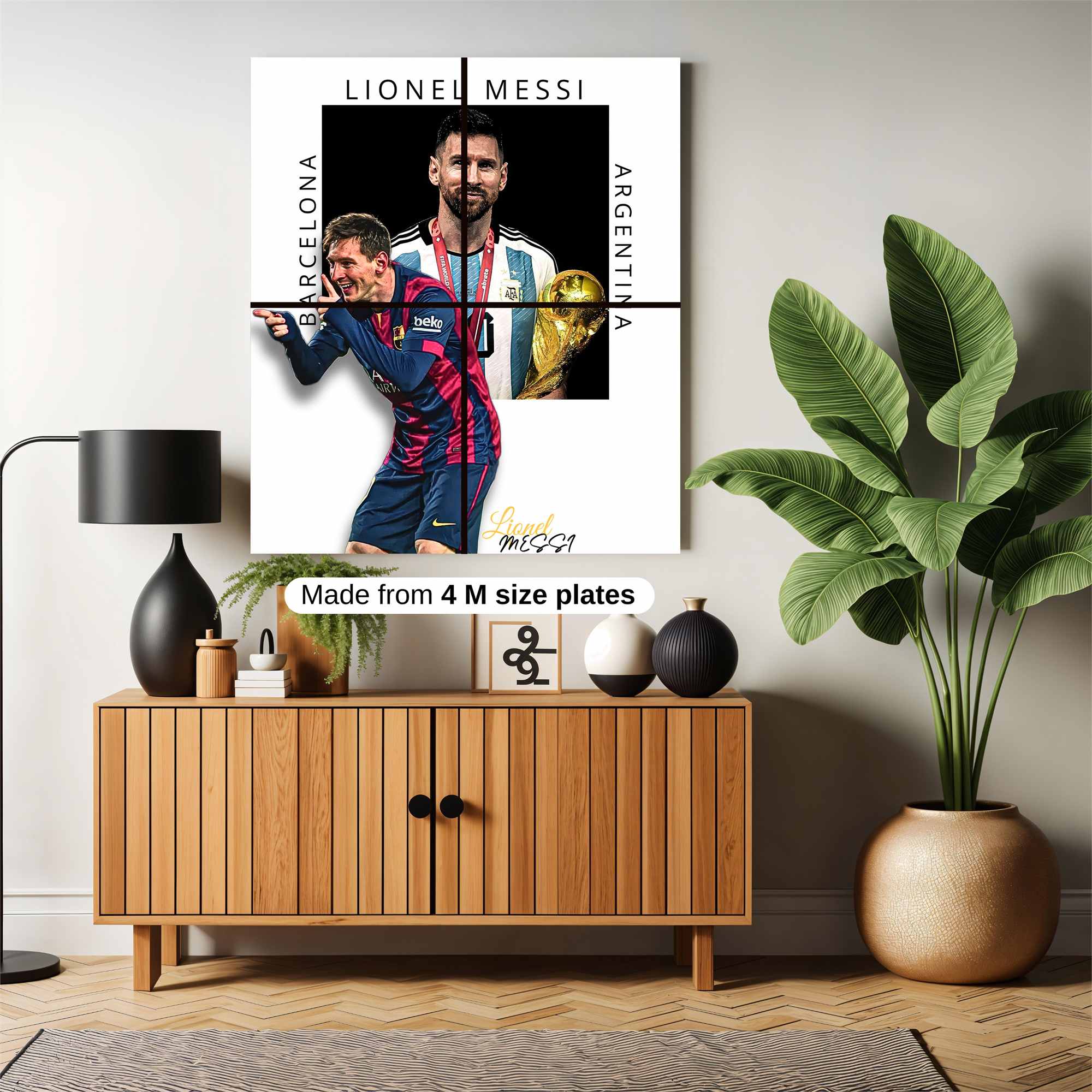 Messi Jubilant Safe Wall Magnetic / M