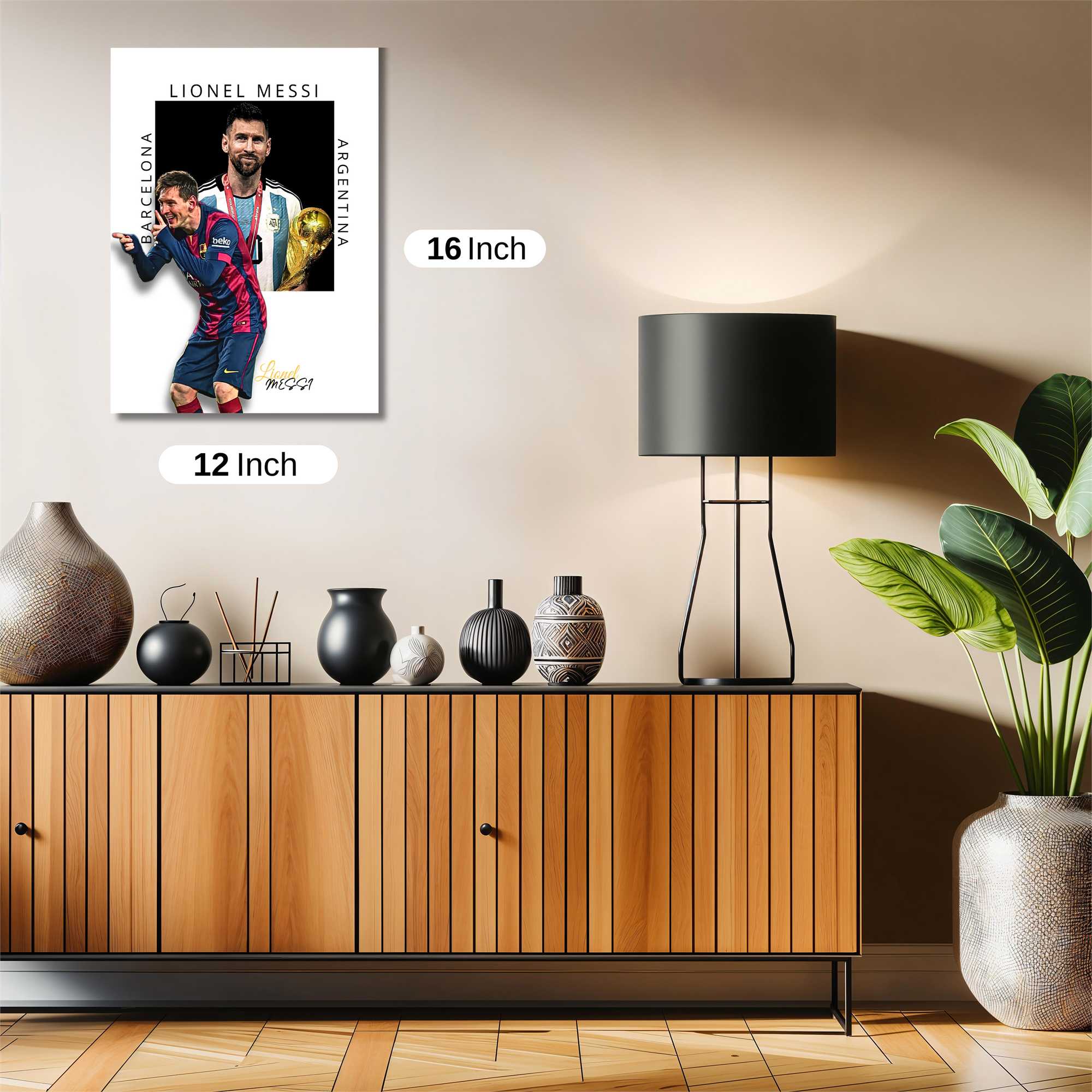 Messi Jubilant Safe Wall Magnetic / M