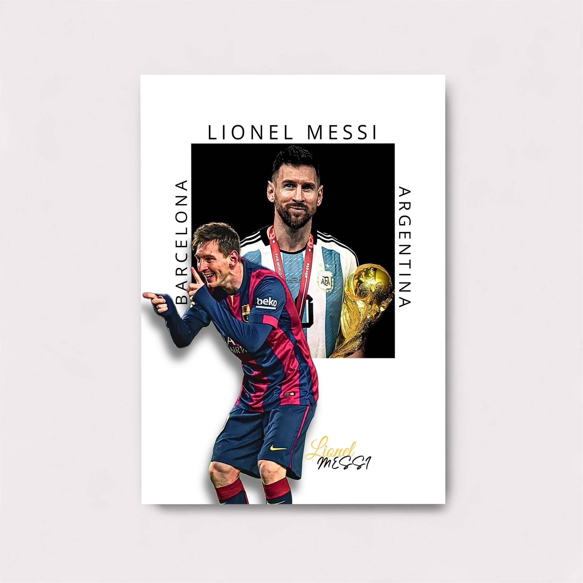 Messi Jubilant Safe Wall Magnetic / M