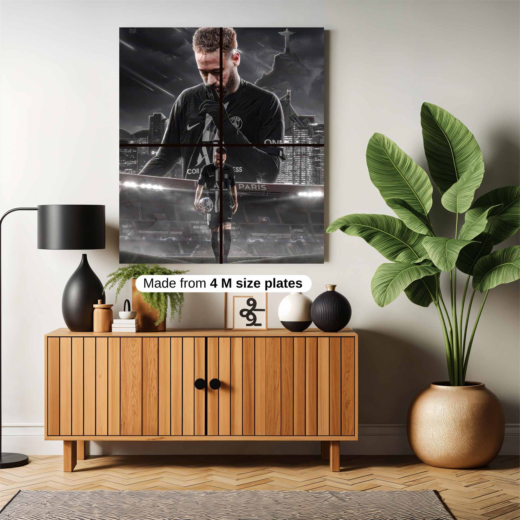 Neymar Nightfall Safe Wall Magnetic / M