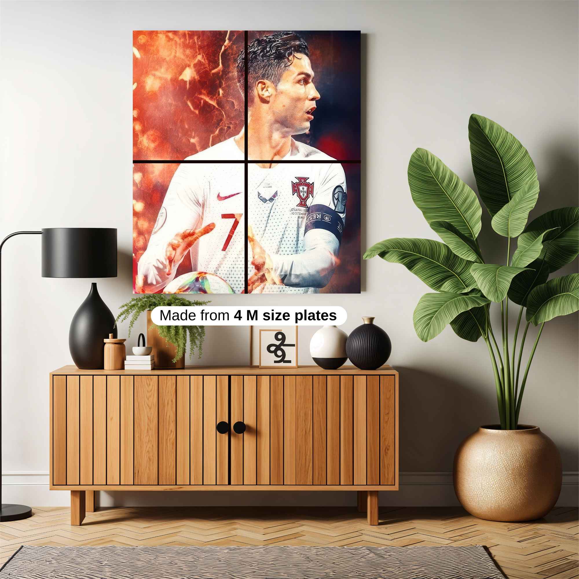 Ronaldo Fiery Safe Wall Magnetic / M