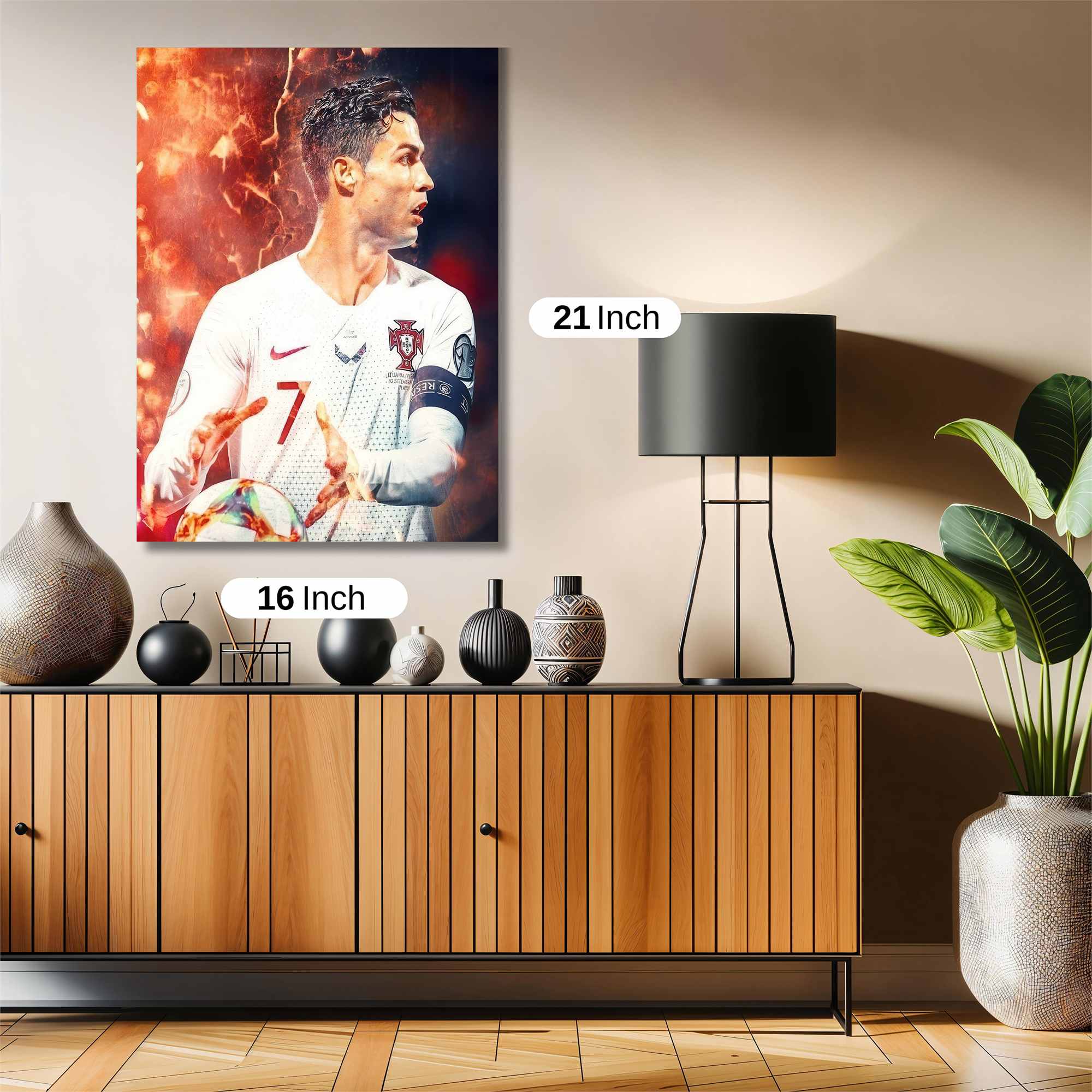 Ronaldo Fiery Safe Wall Magnetic / M