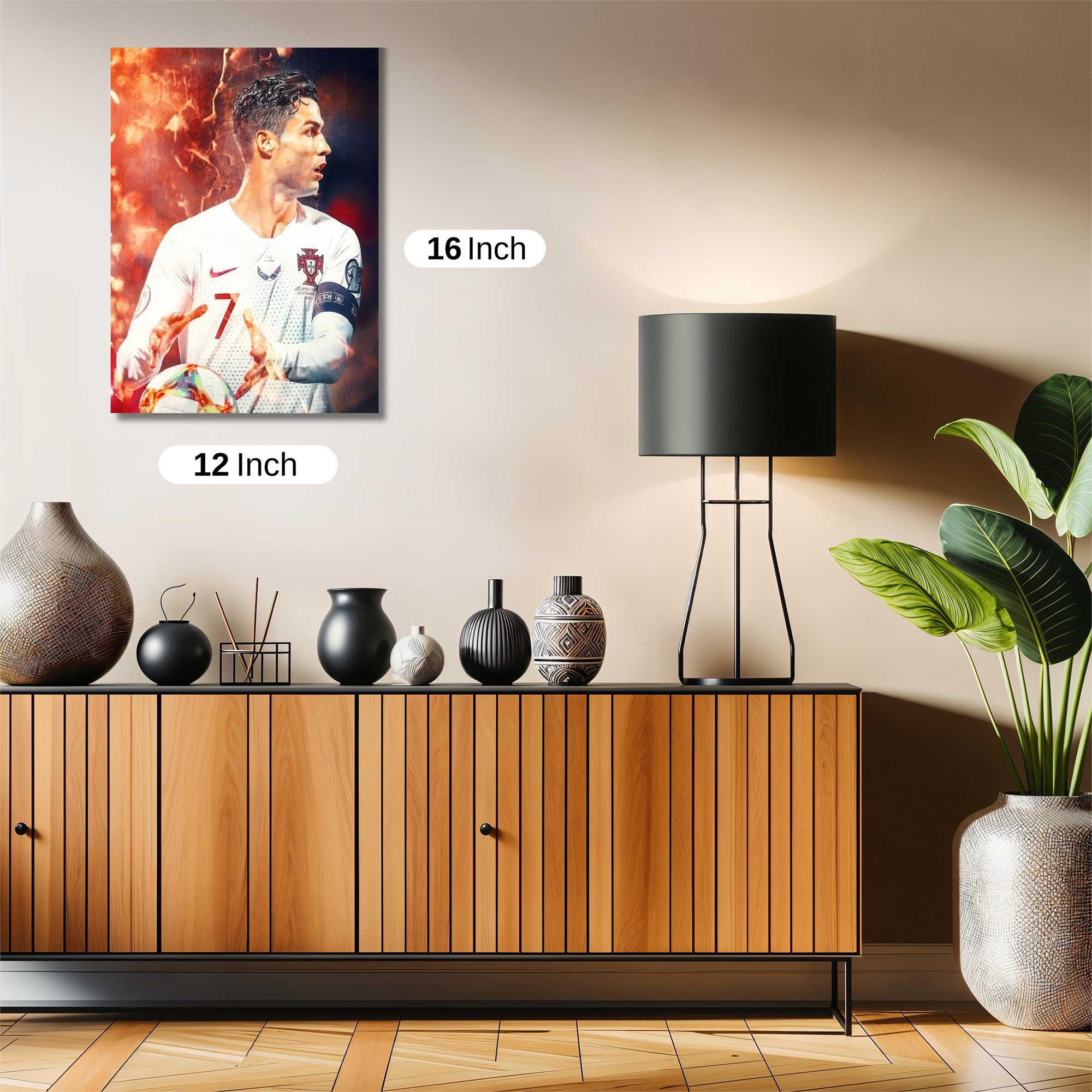 Ronaldo Fiery Safe Wall Magnetic / M