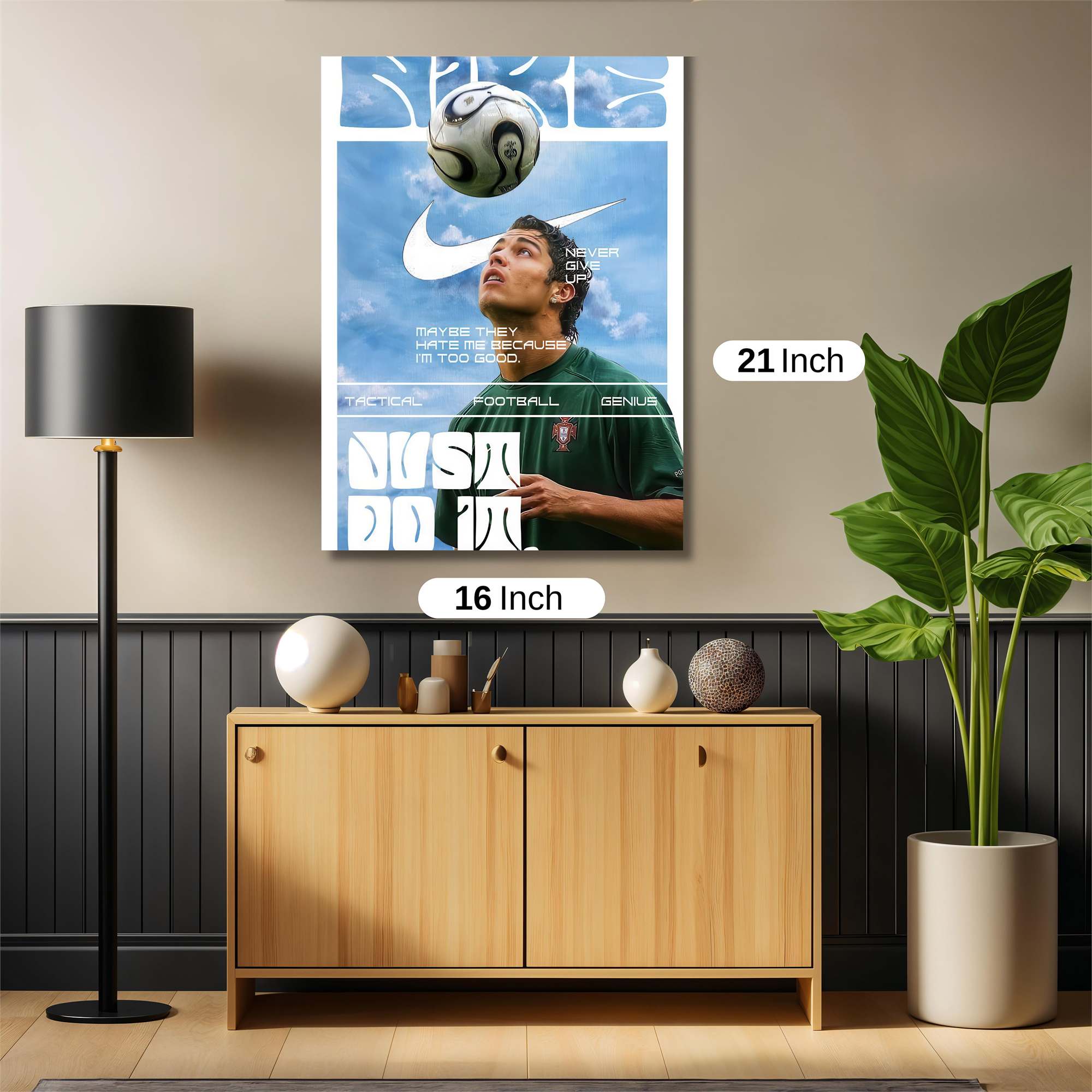 Ronaldo Radiant Safe Wall Magnetic / M