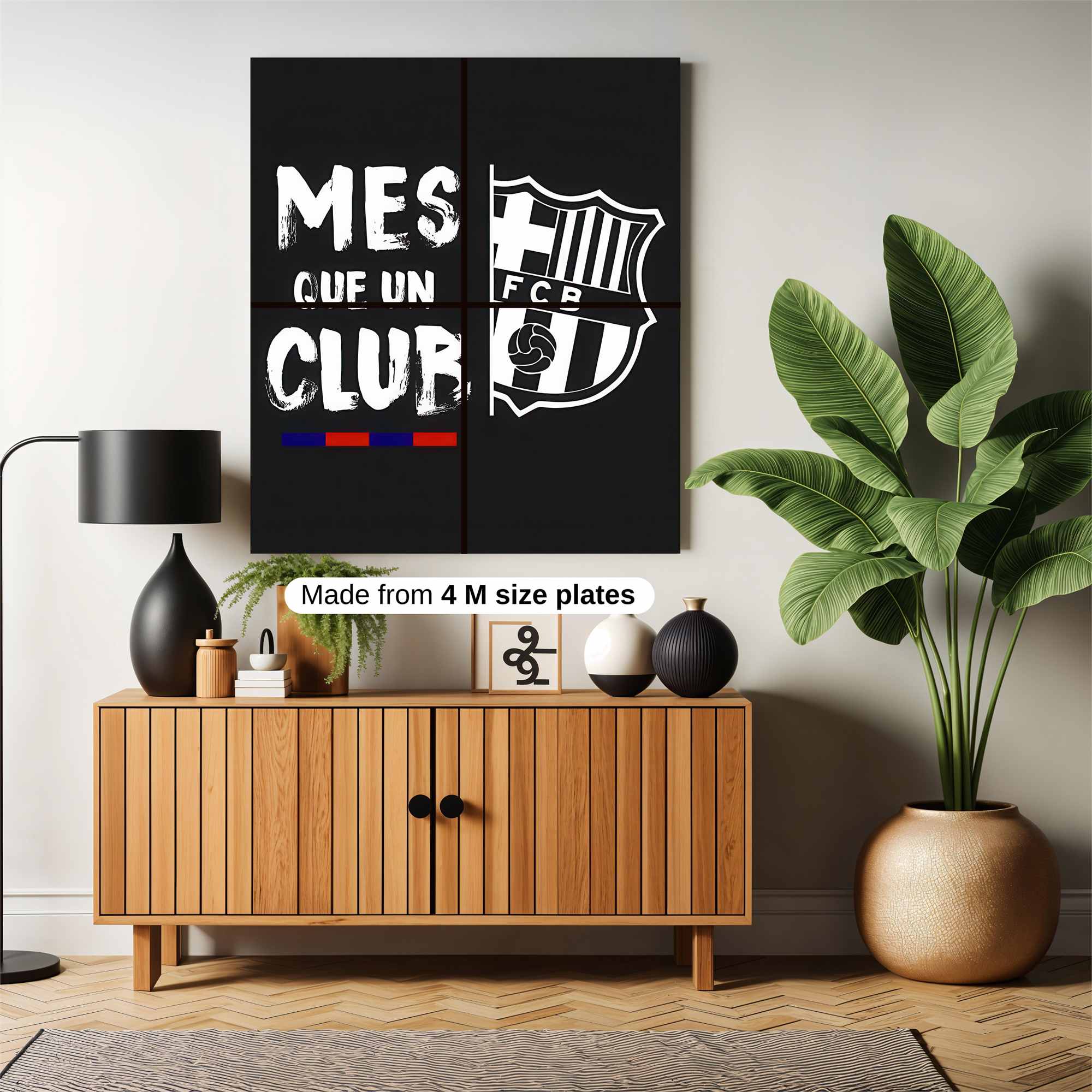 Barcelona Passion Safe Wall Magnetic / M