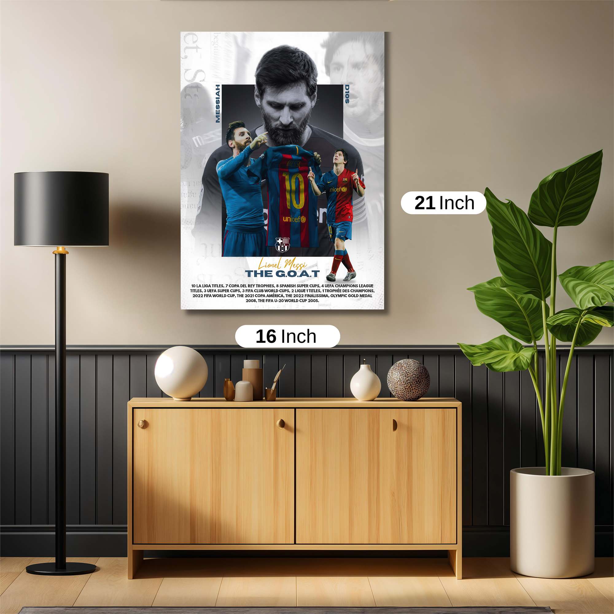 Messi Magic Safe Wall Magnetic / M
