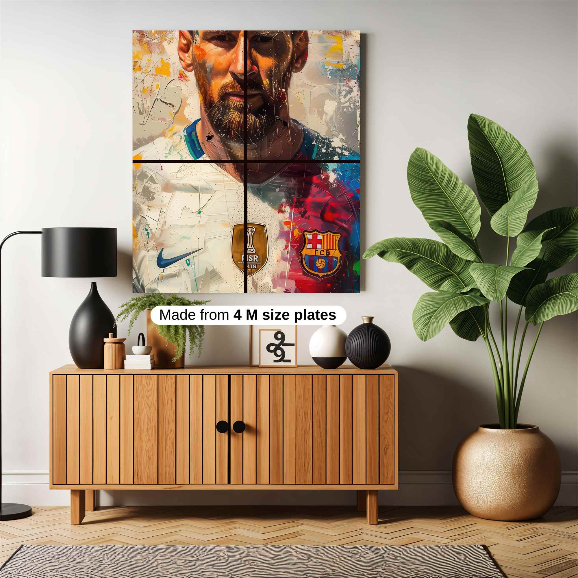 Messi Masterpiece Safe Wall Magnetic / M