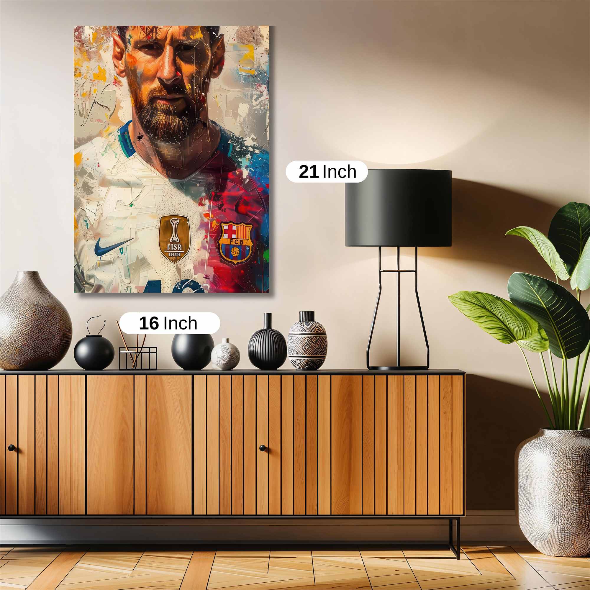 Messi Masterpiece Safe Wall Magnetic / M