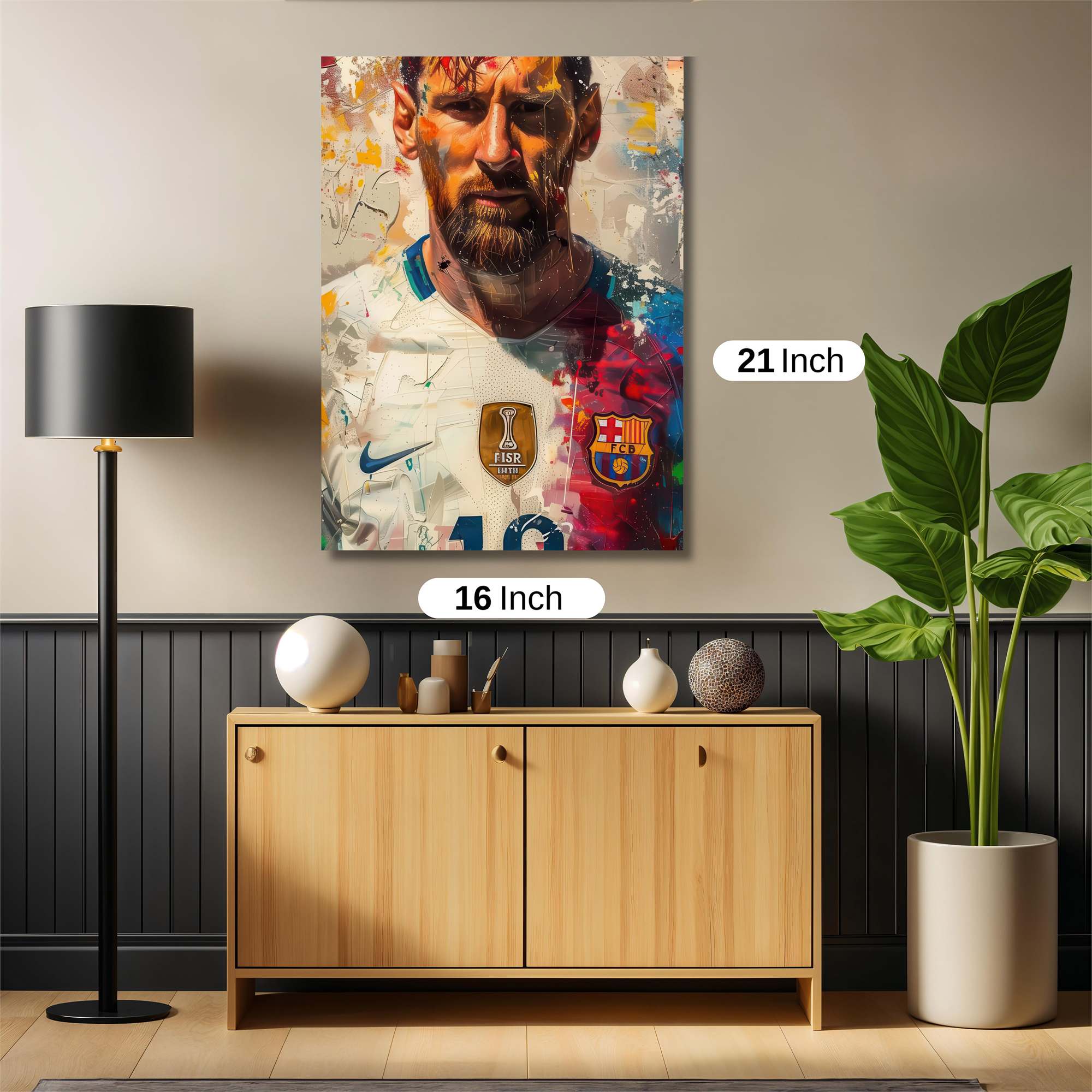 Messi Masterpiece Safe Wall Magnetic / M