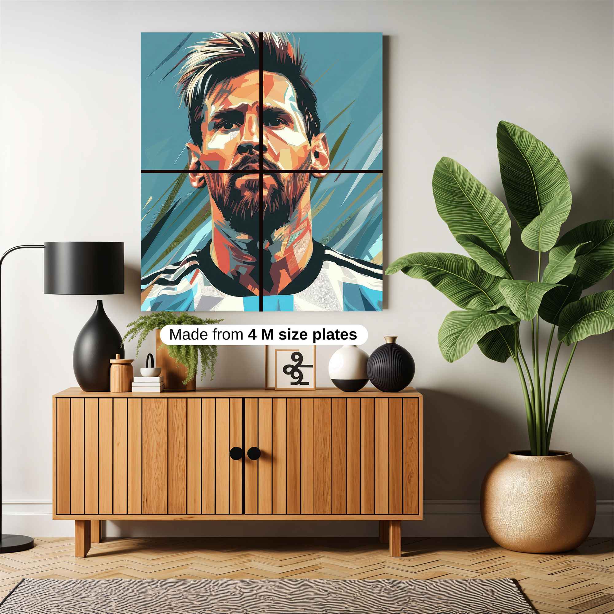 Messi Majestic Safe Wall Magnetic / M