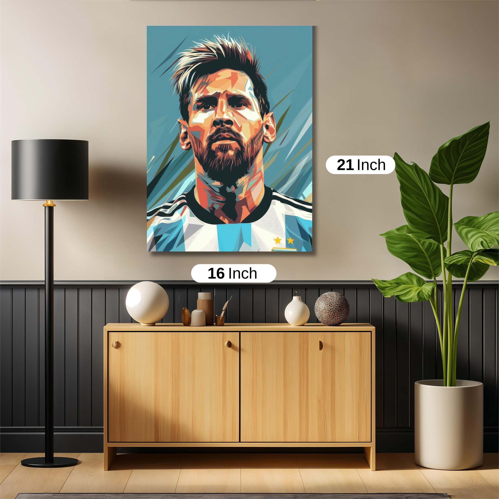 Messi Majestic Safe Wall Magnetic / M