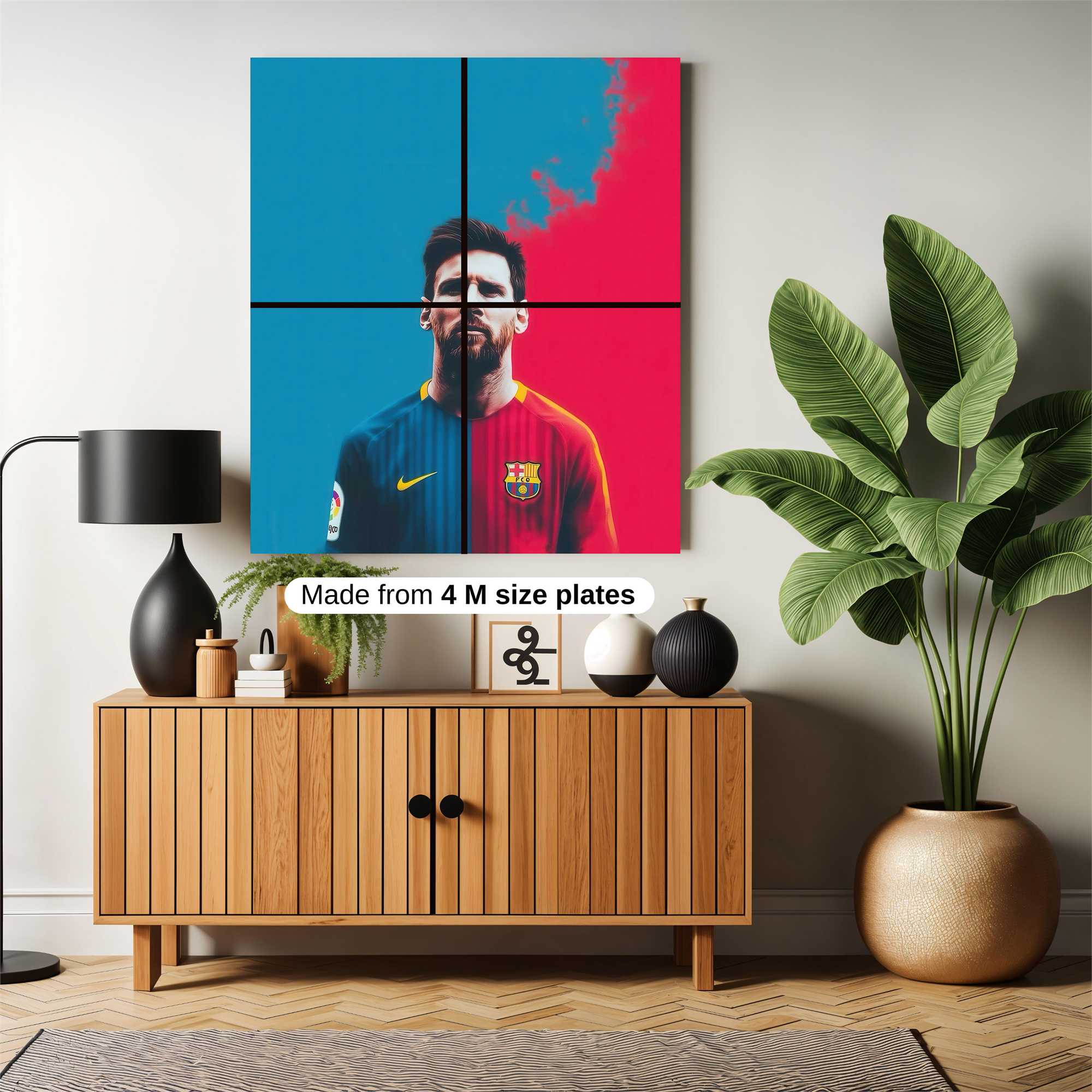 Messi Passion Safe Wall Magnetic / M