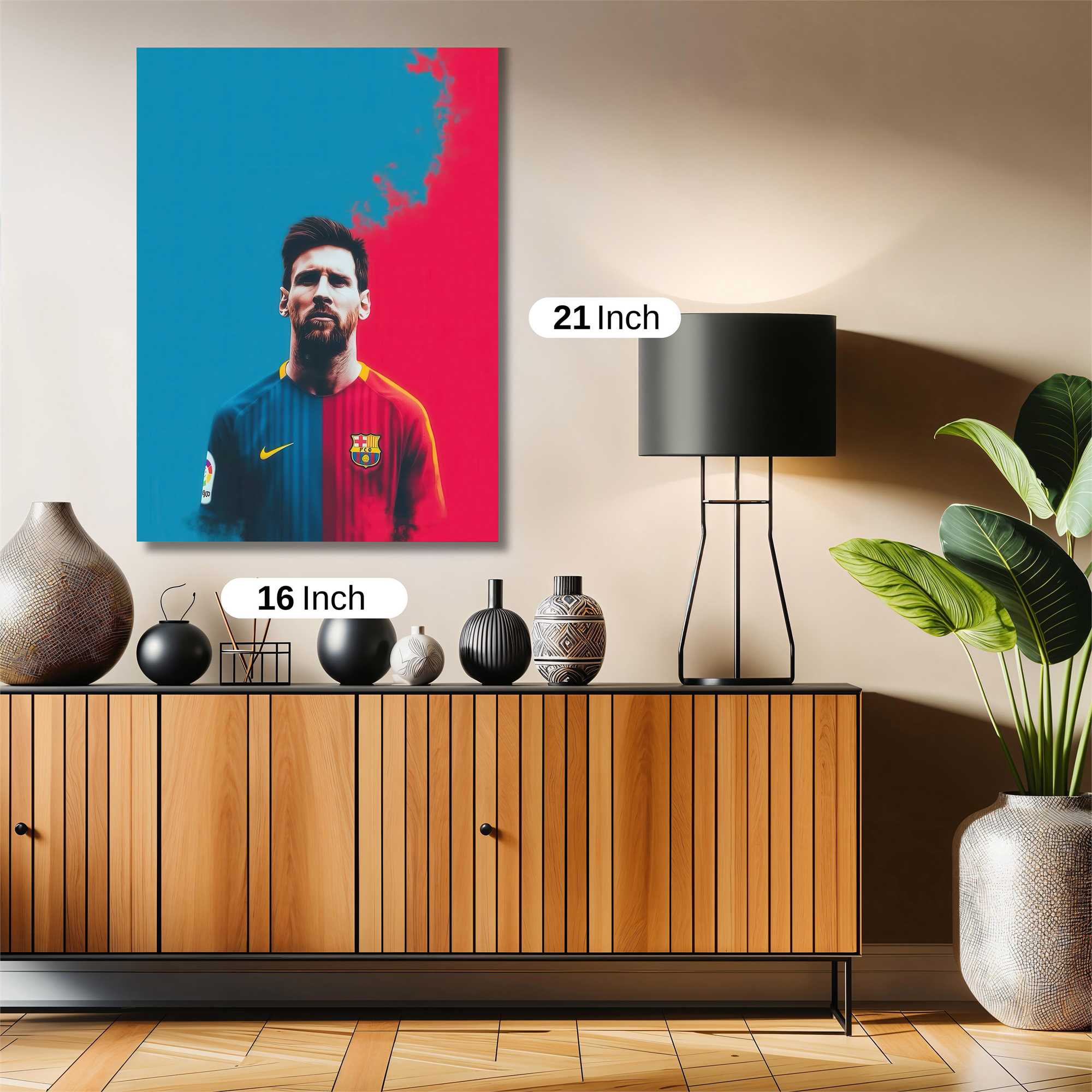 Messi Passion Safe Wall Magnetic / M