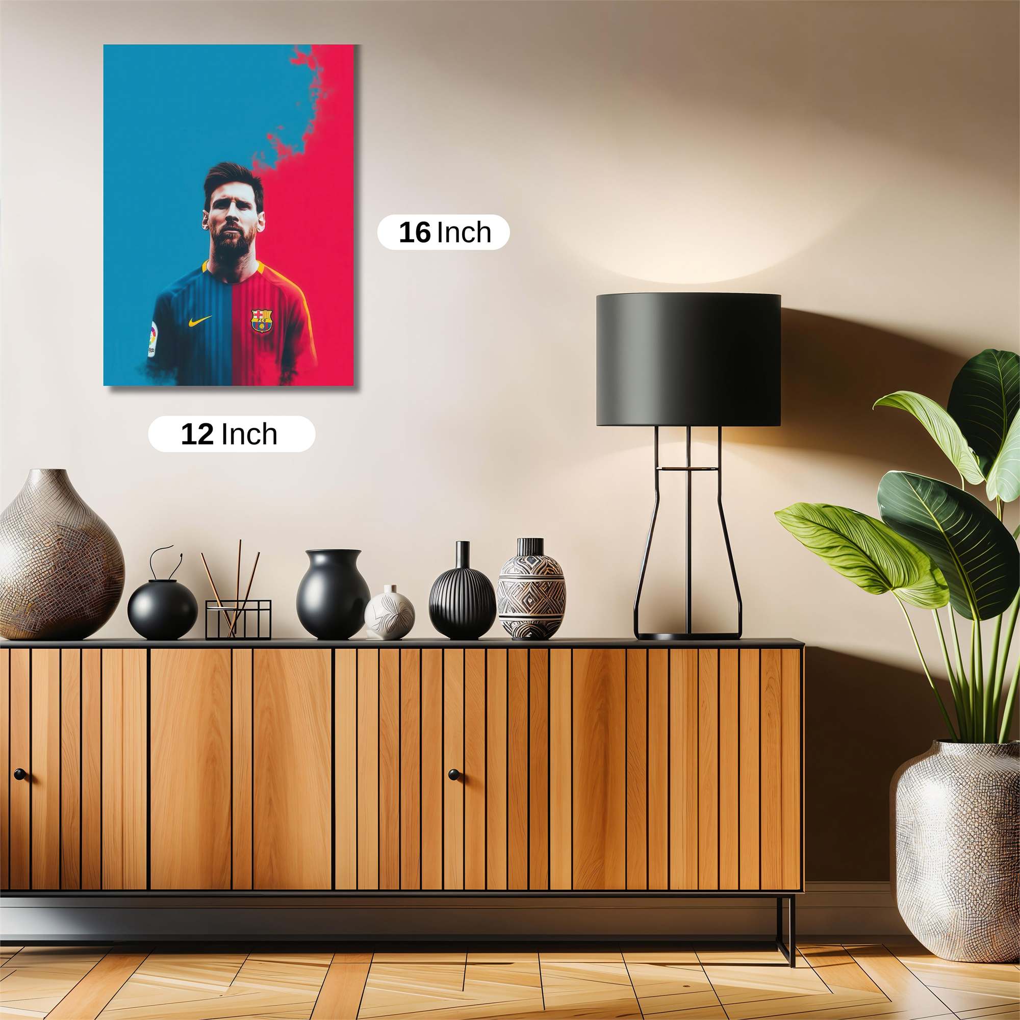 Messi Passion Safe Wall Magnetic / M
