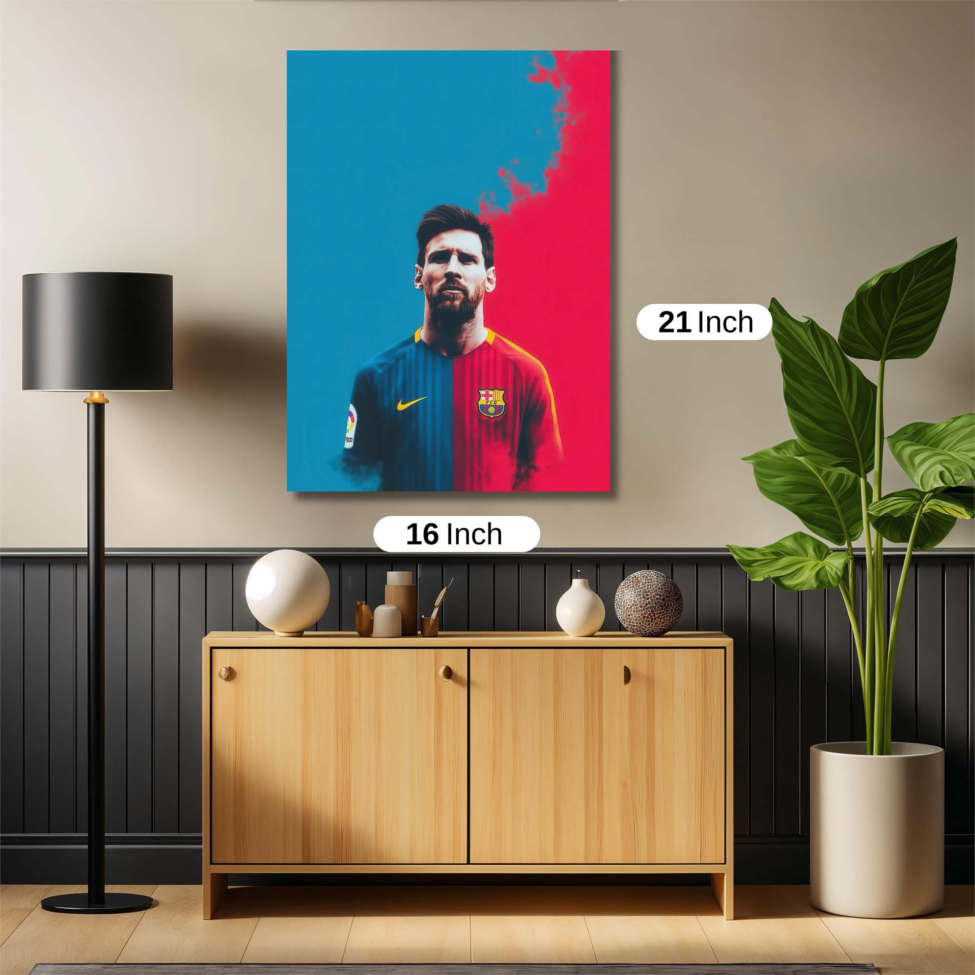 Messi Passion Safe Wall Magnetic / M