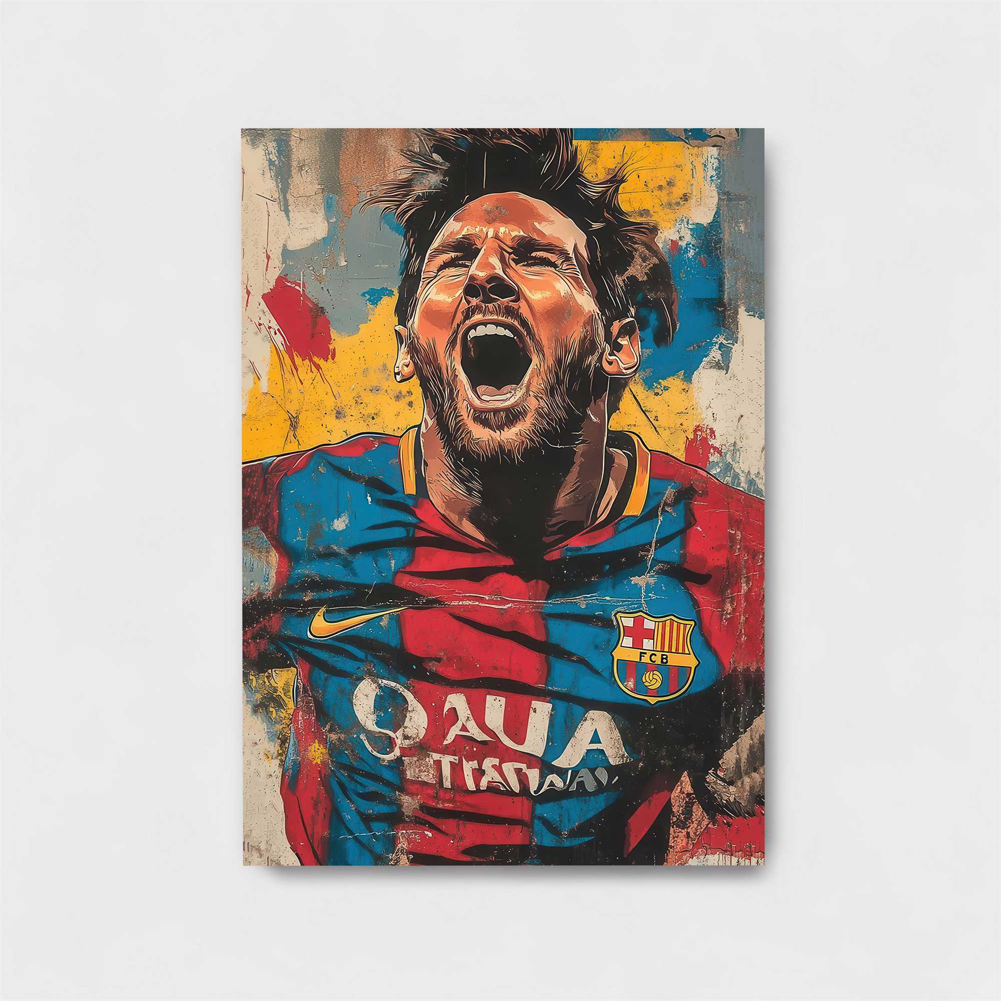 Messi Triumphant Safe Wall Magnetic / M
