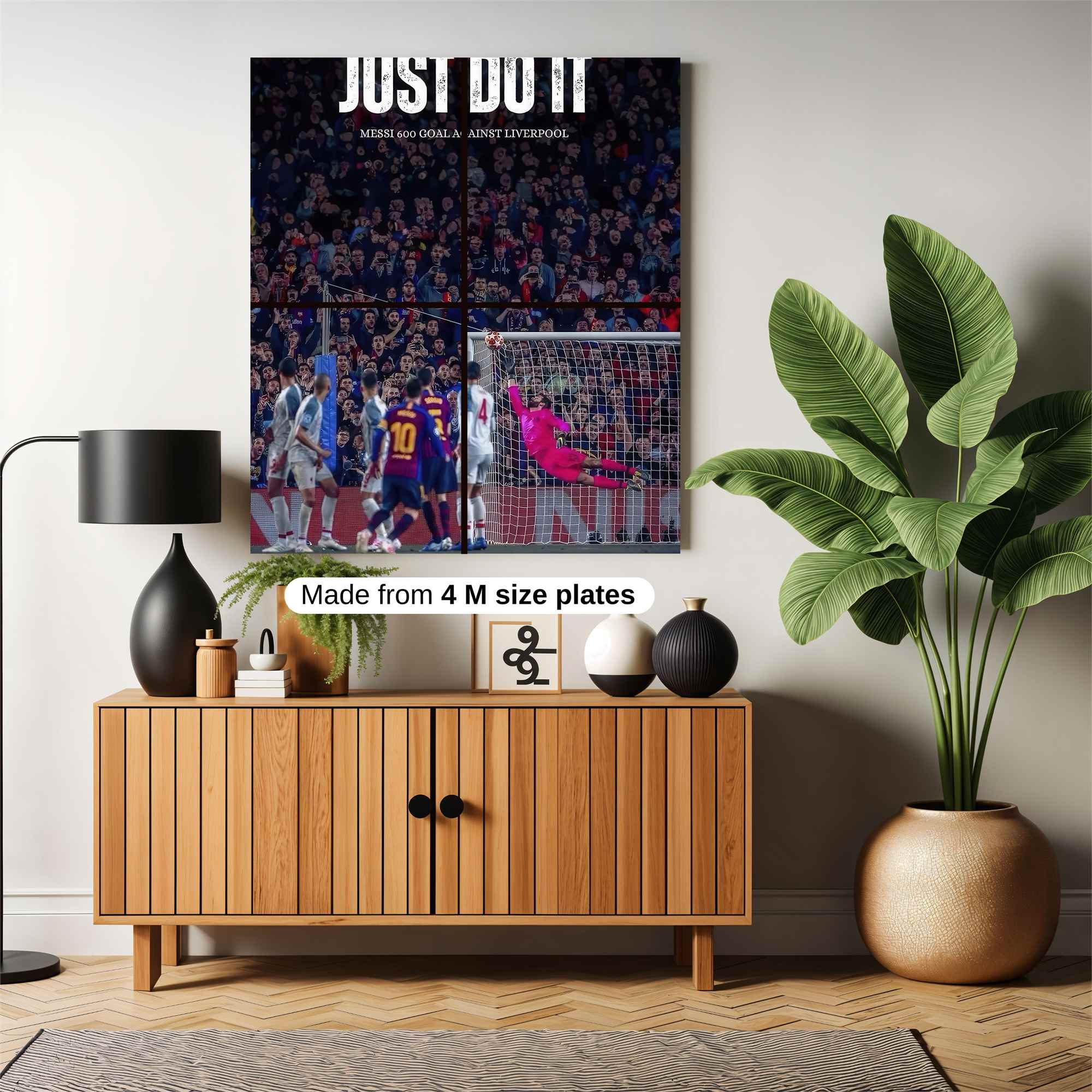Messi Triumphant Safe Wall Magnetic / M