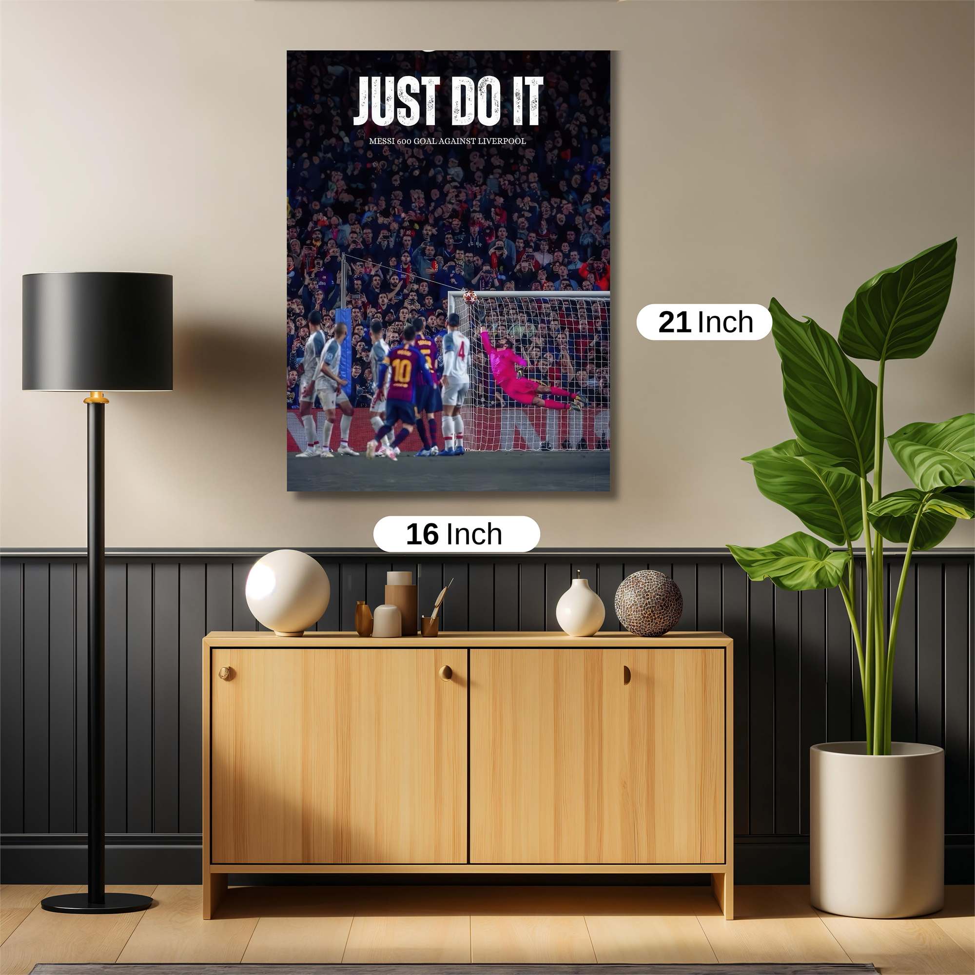 Messi Triumphant Safe Wall Magnetic / M