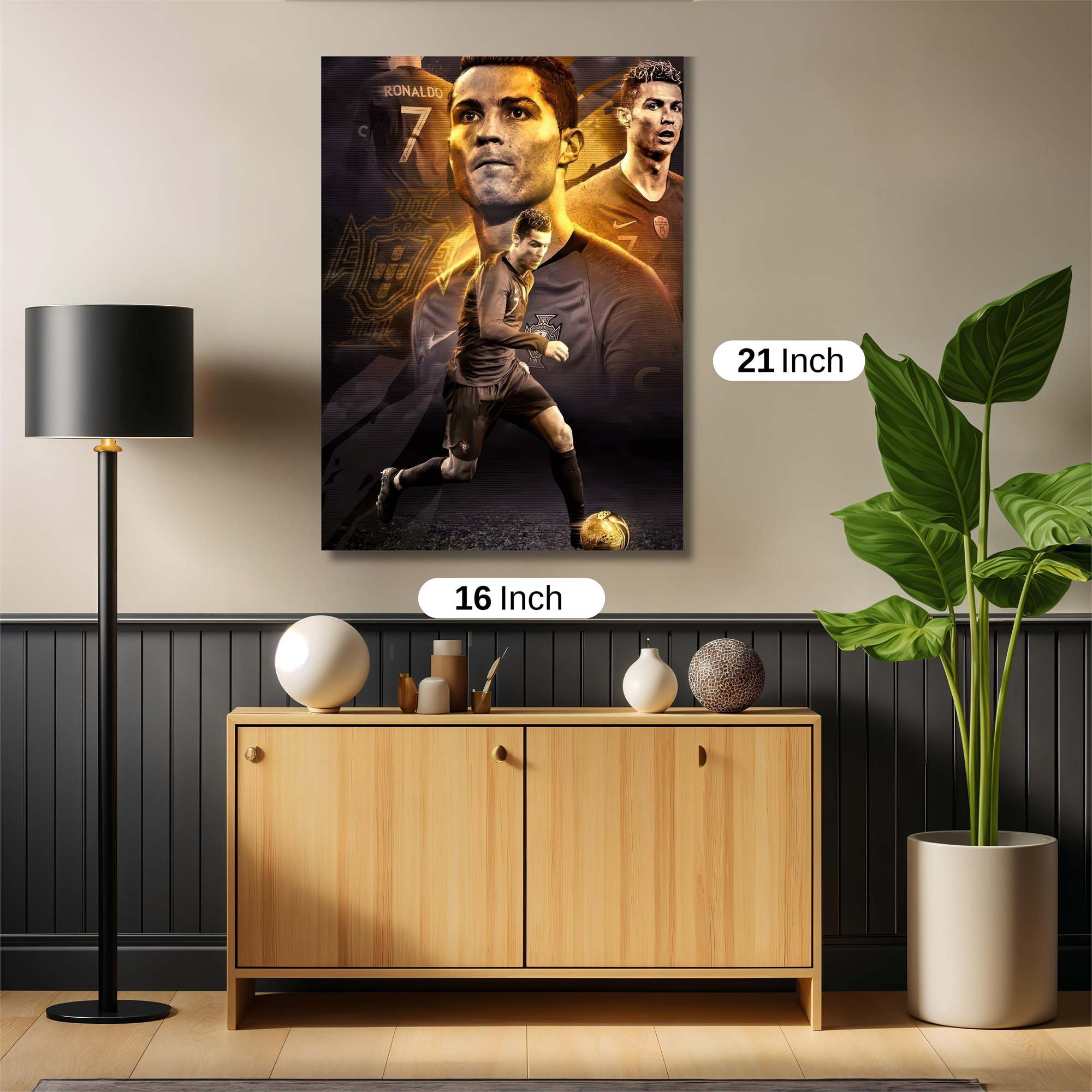 Ronaldo Radiant Safe Wall Magnetic / M
