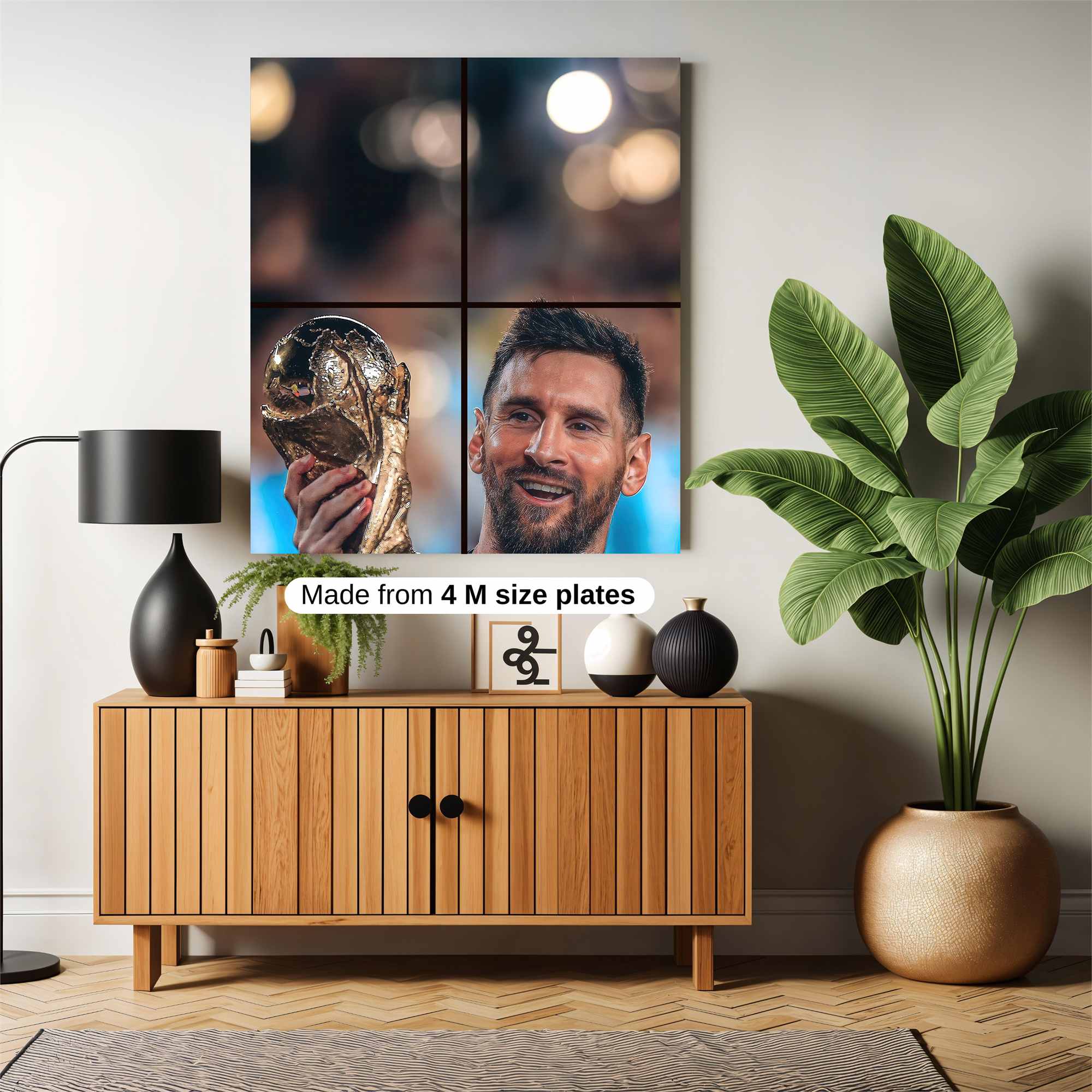 Messi Triumphant Safe Wall Magnetic / M