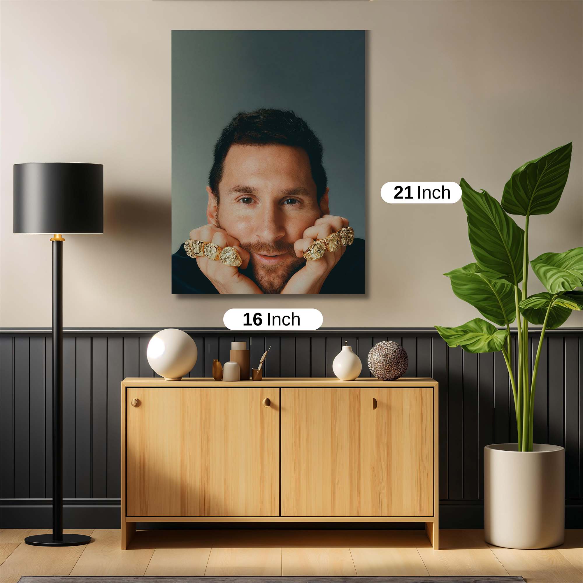 Messi Regal Safe Wall Magnetic / M