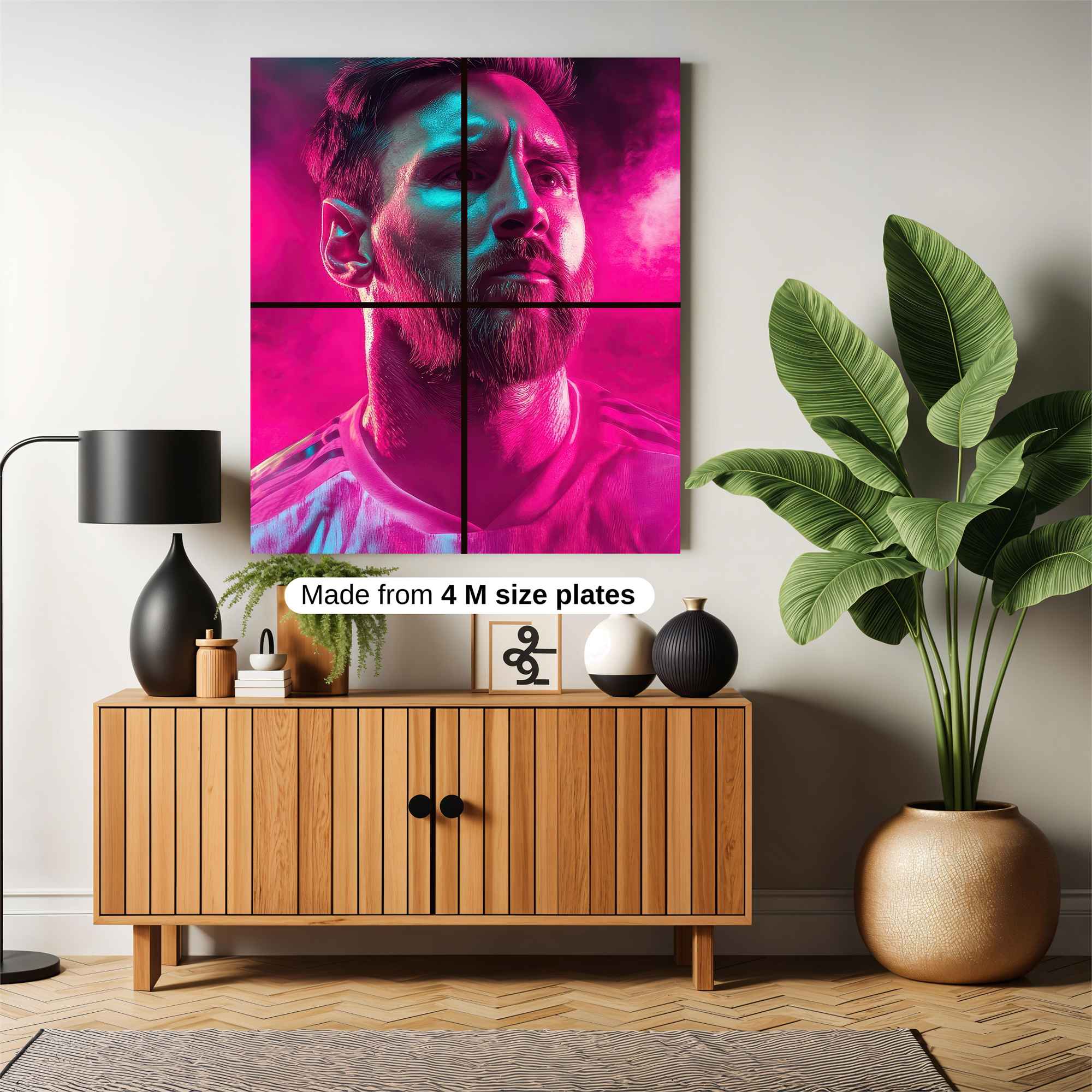 Messi Radiance Safe Wall Magnetic / M