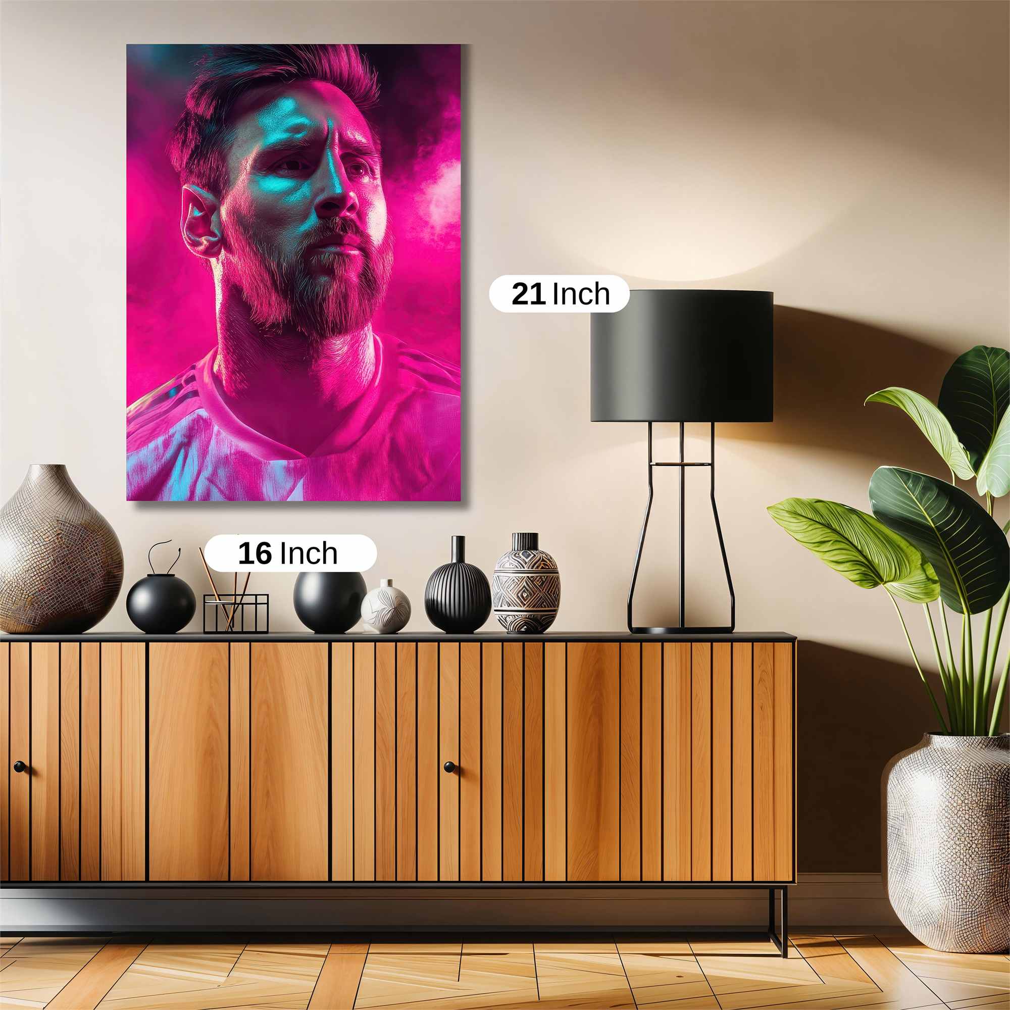 Messi Radiance Safe Wall Magnetic / M