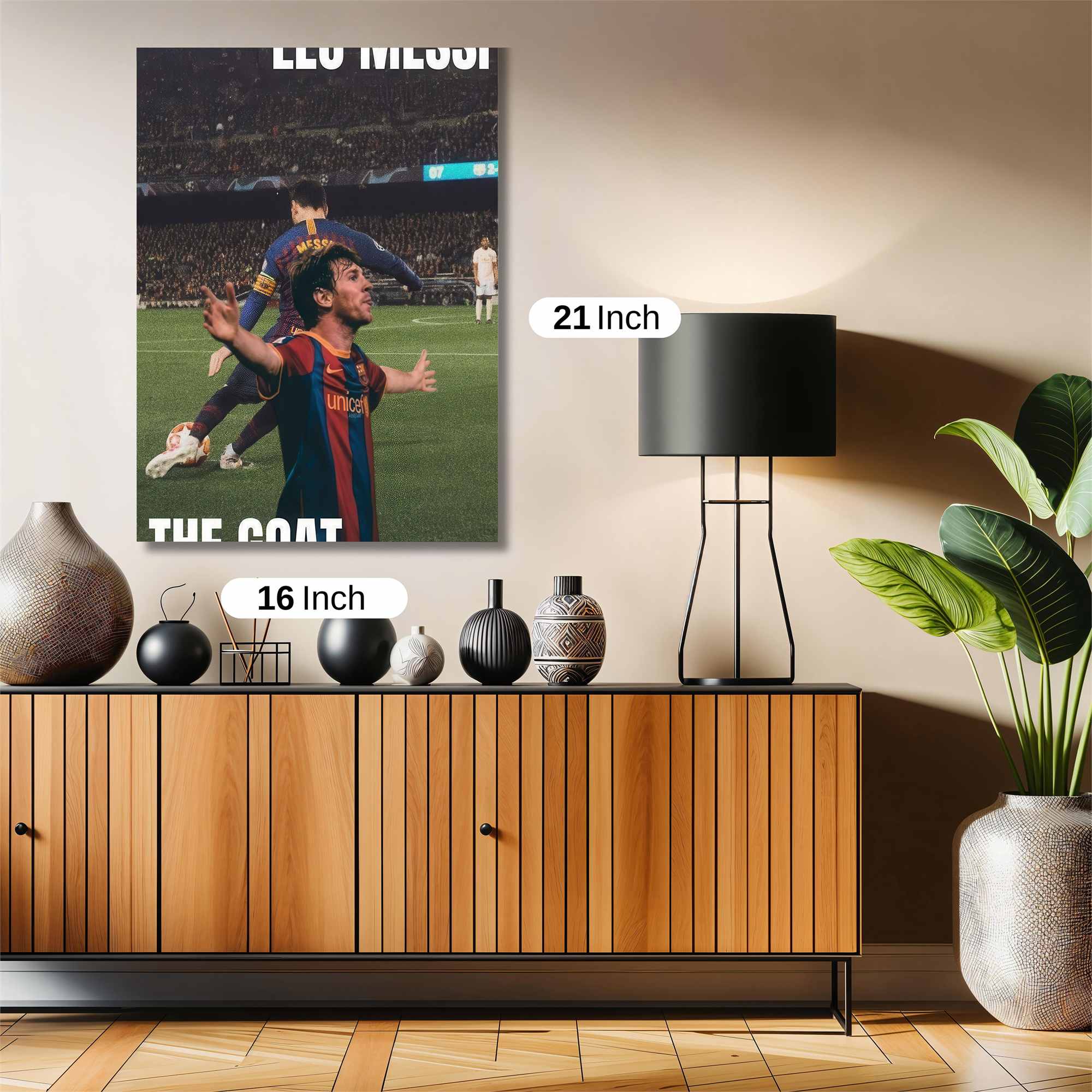 Messi Majestic Safe Wall Magnetic / M