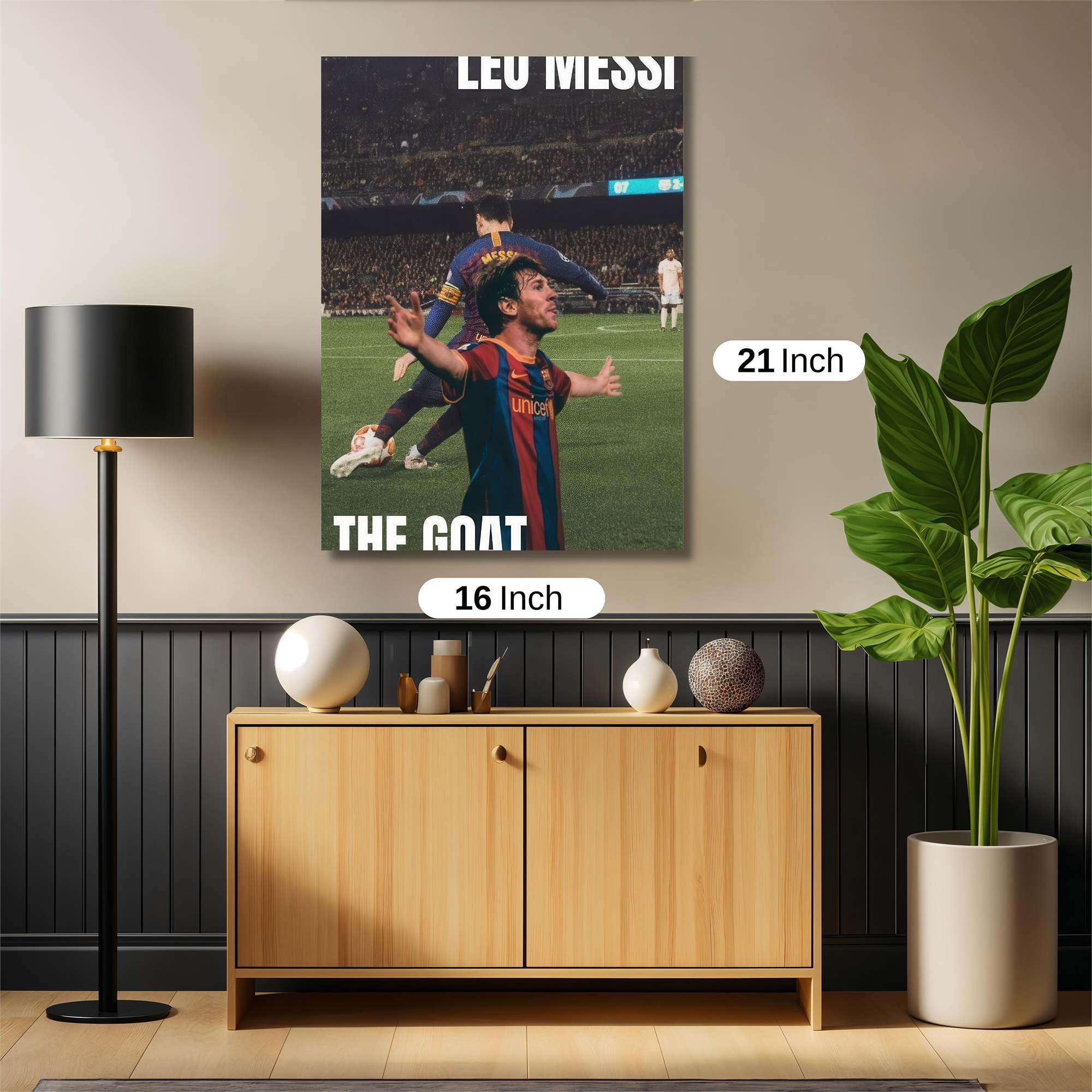 Messi Majestic Safe Wall Magnetic / M