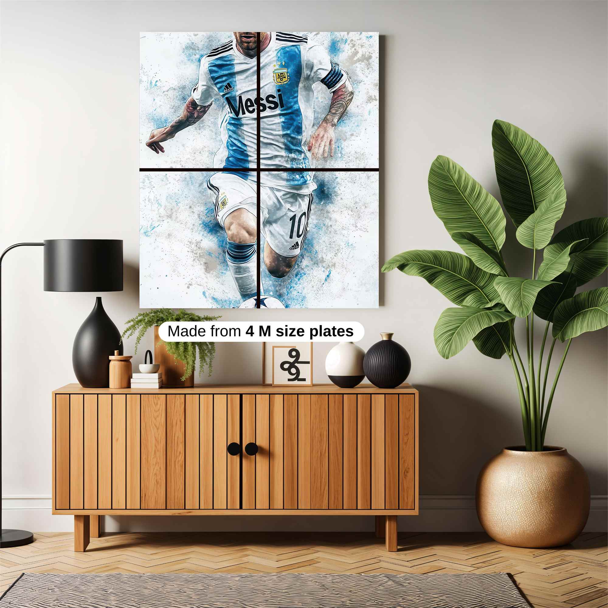 Messi Dynamic Safe Wall Magnetic / M