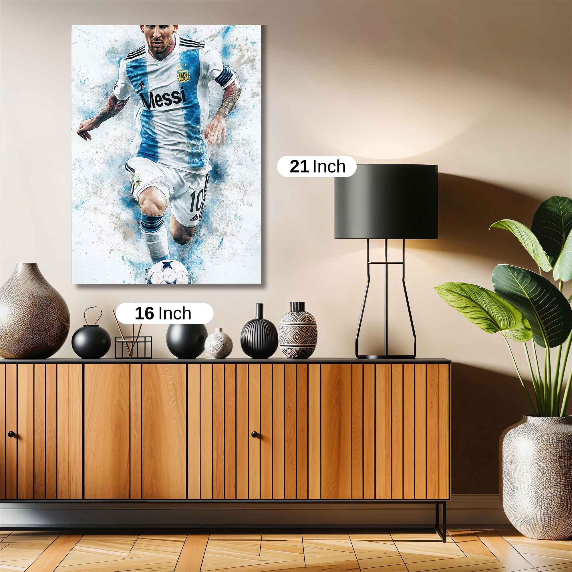Messi Dynamic Safe Wall Magnetic / M
