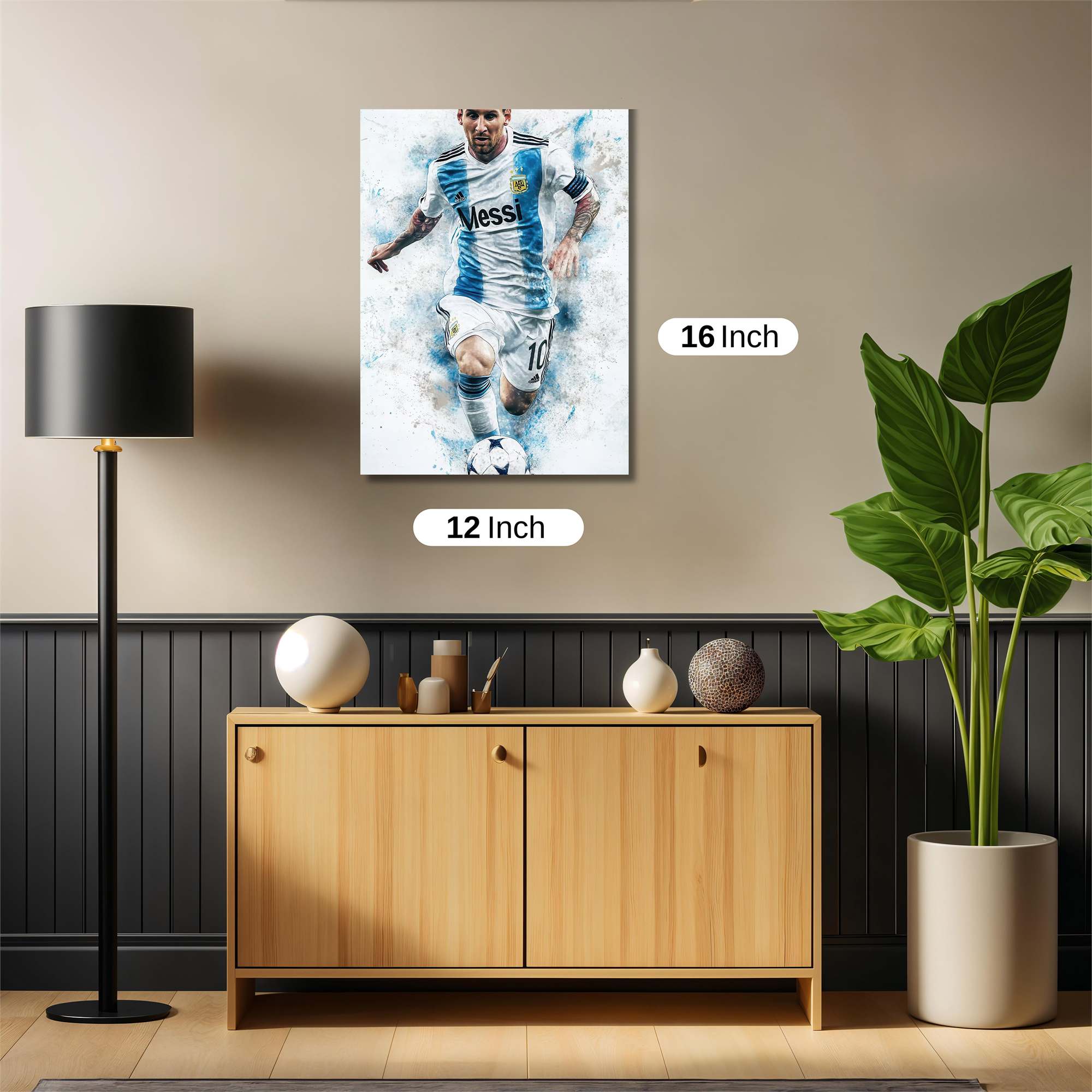 Messi Dynamic Safe Wall Magnetic / M