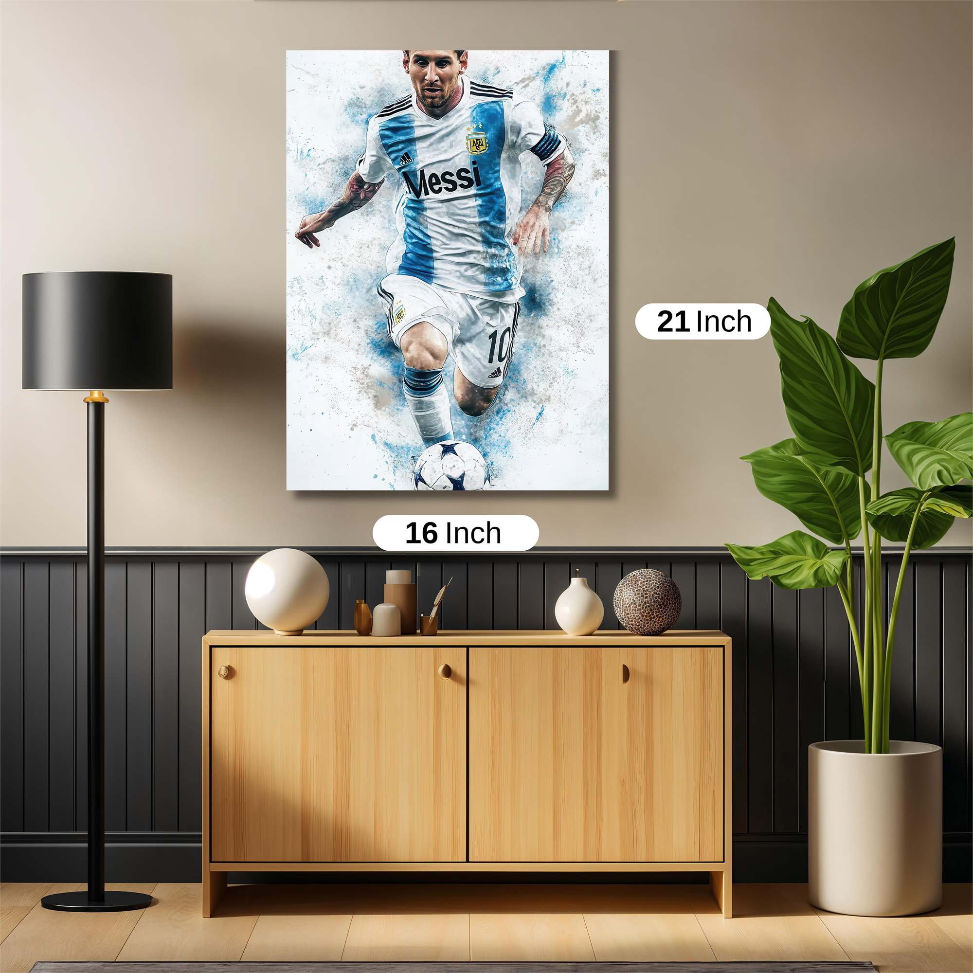 Messi Dynamic Safe Wall Magnetic / M