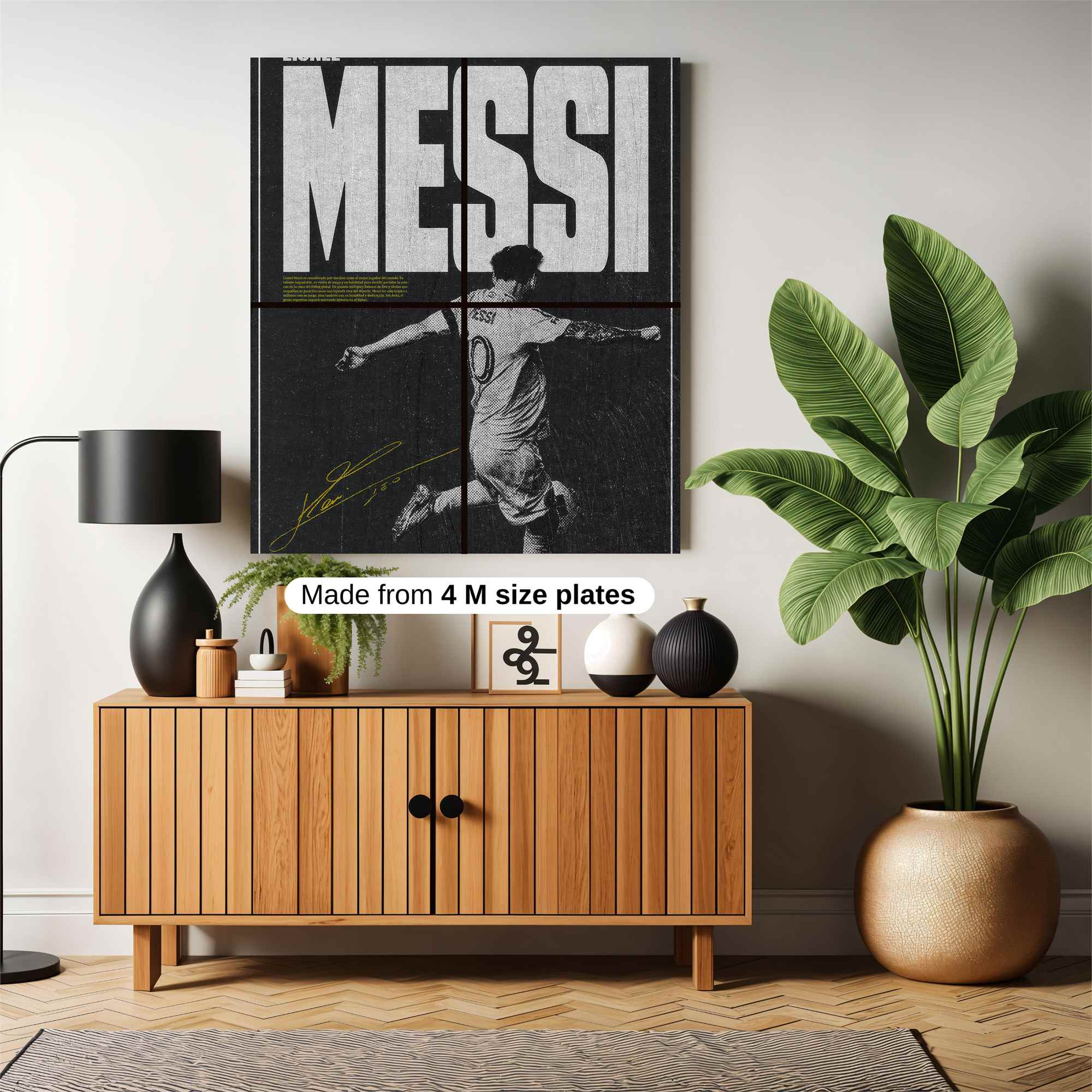 Messi Majestic Safe Wall Magnetic / M