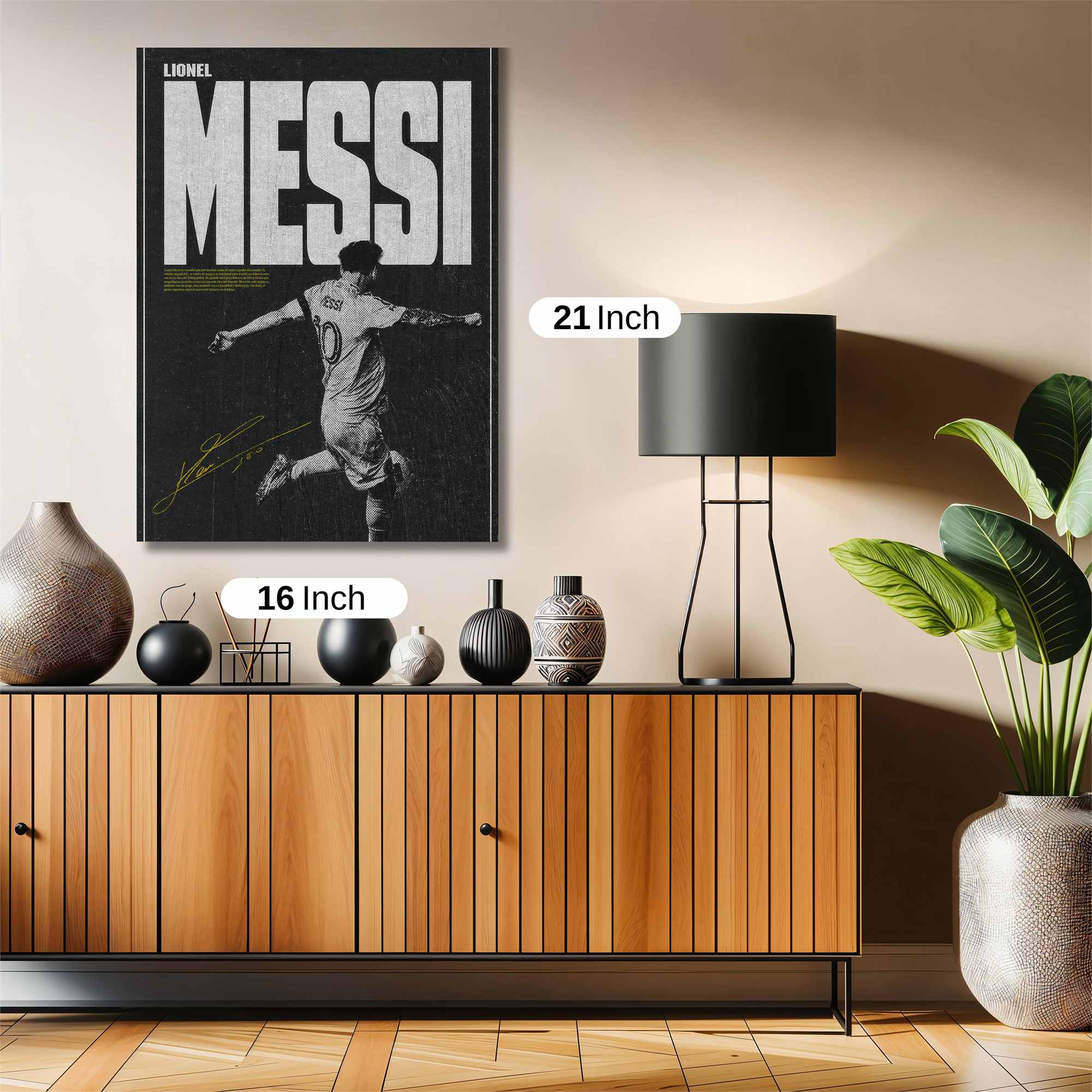 Messi Majestic Safe Wall Magnetic / M