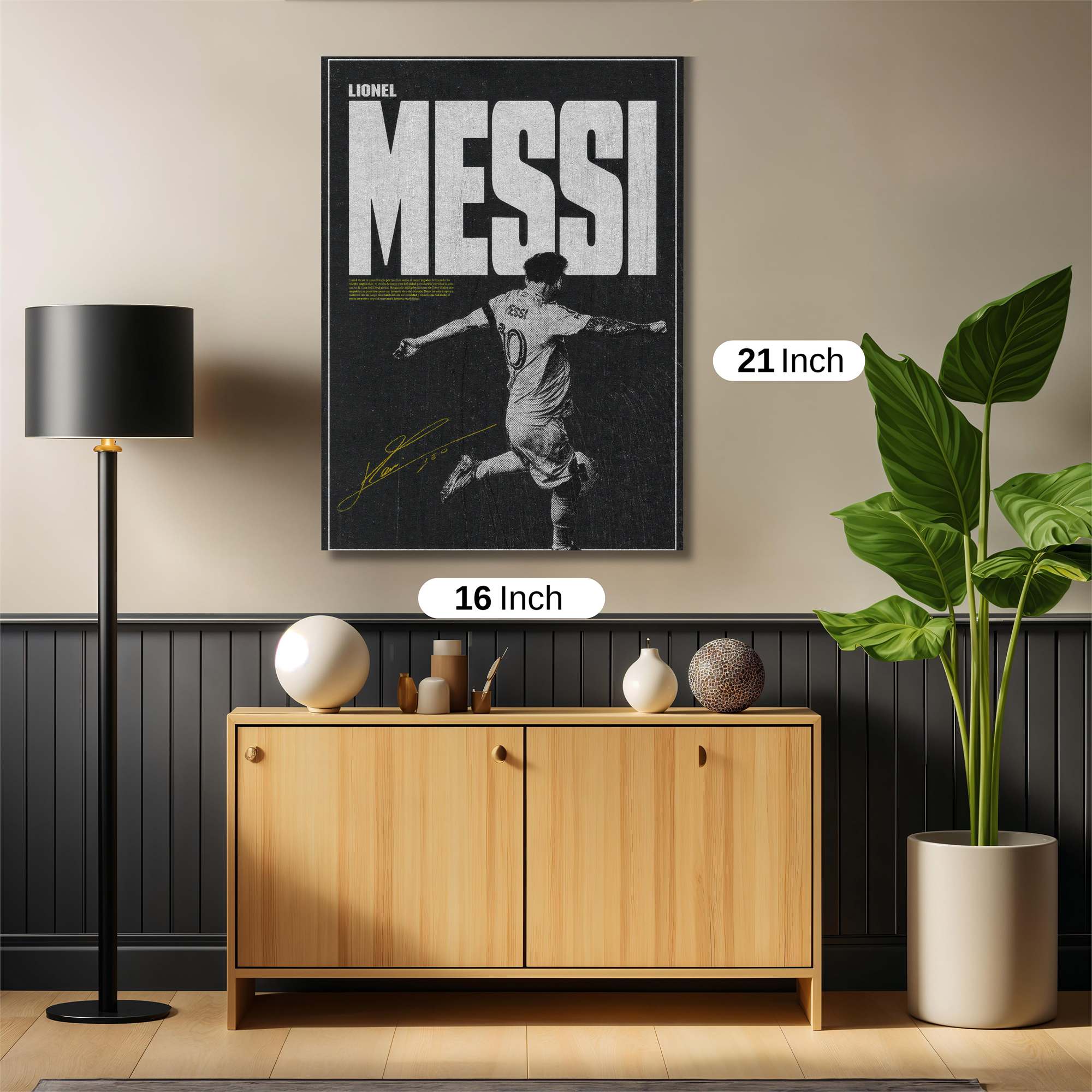 Messi Majestic Safe Wall Magnetic / M