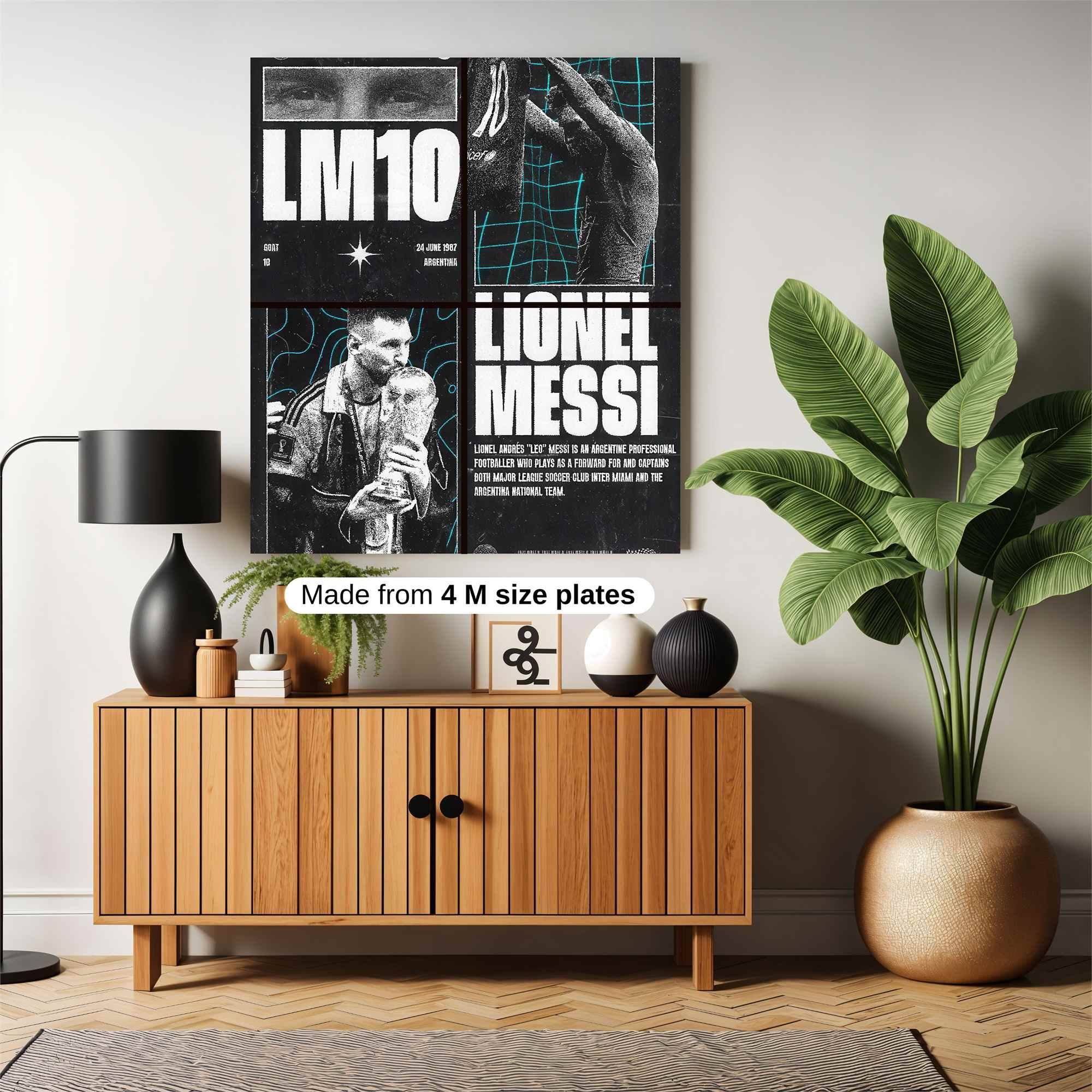 Messi Magic Safe Wall Magnetic / M
