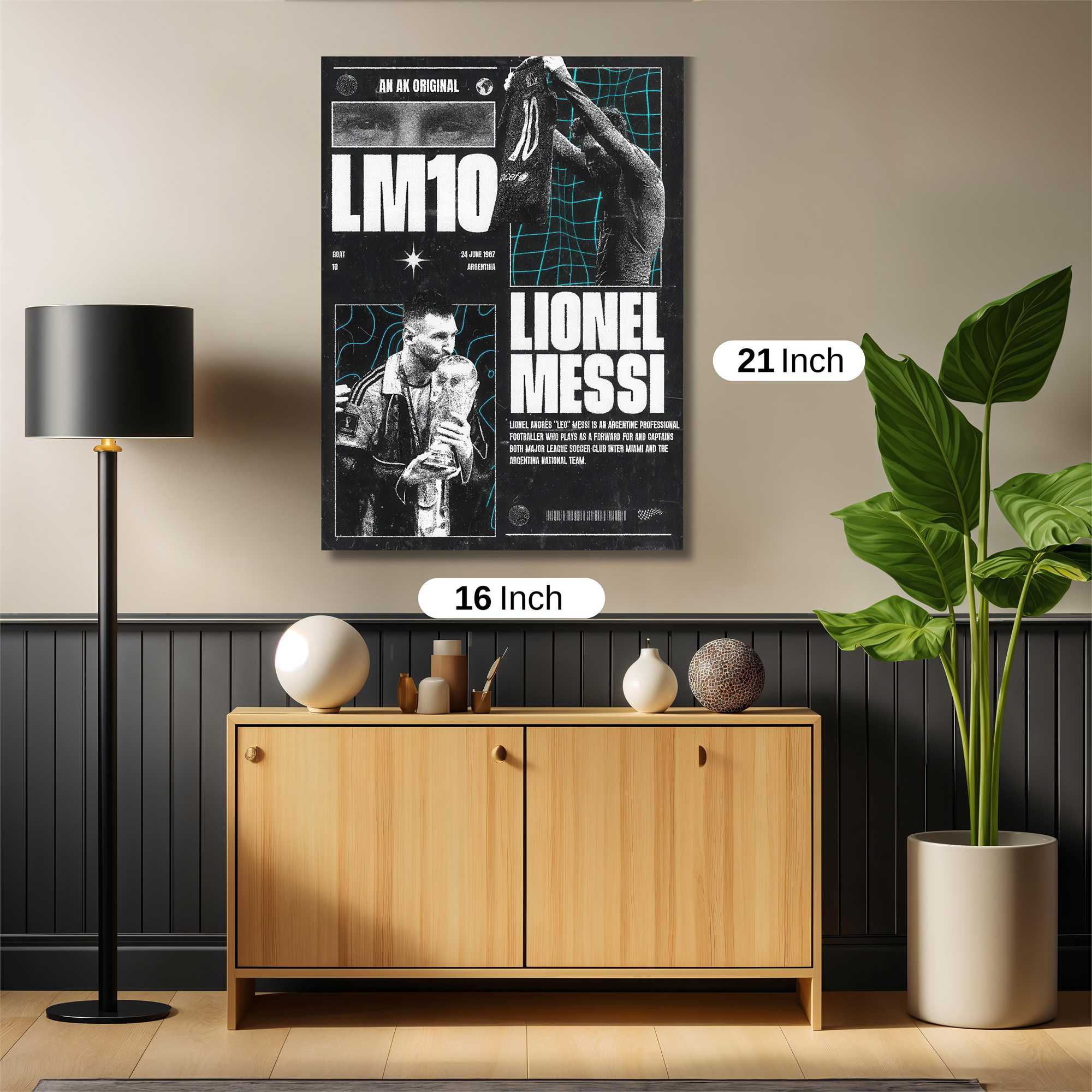 Messi Magic Safe Wall Magnetic / M