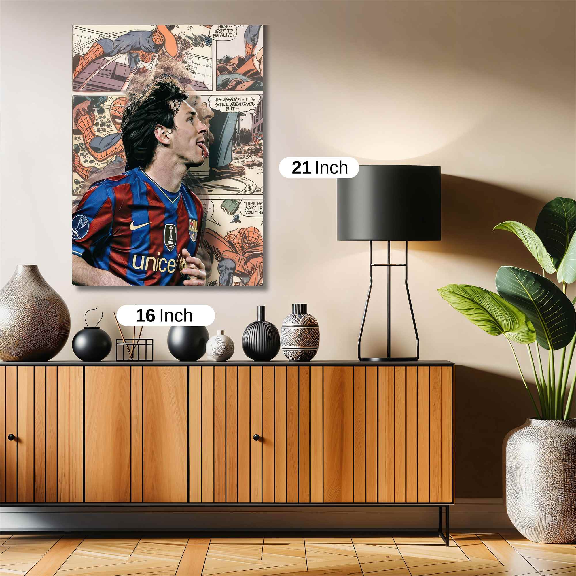 Messi Marvelous Safe Wall Magnetic / M
