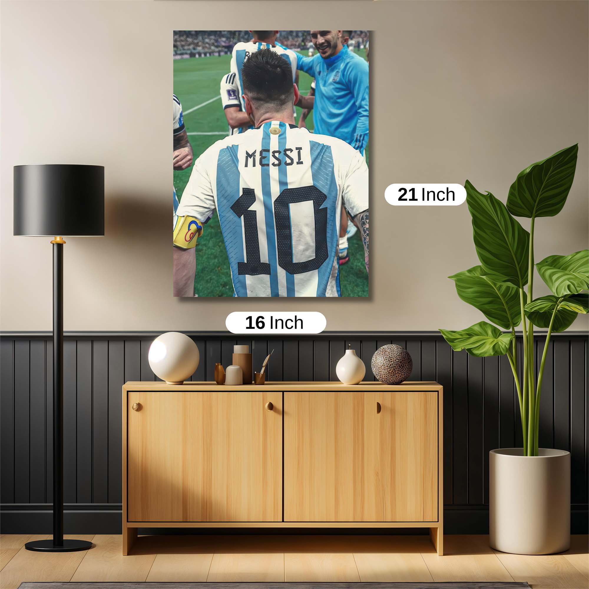 Messi Majestic Safe Wall Magnetic / M