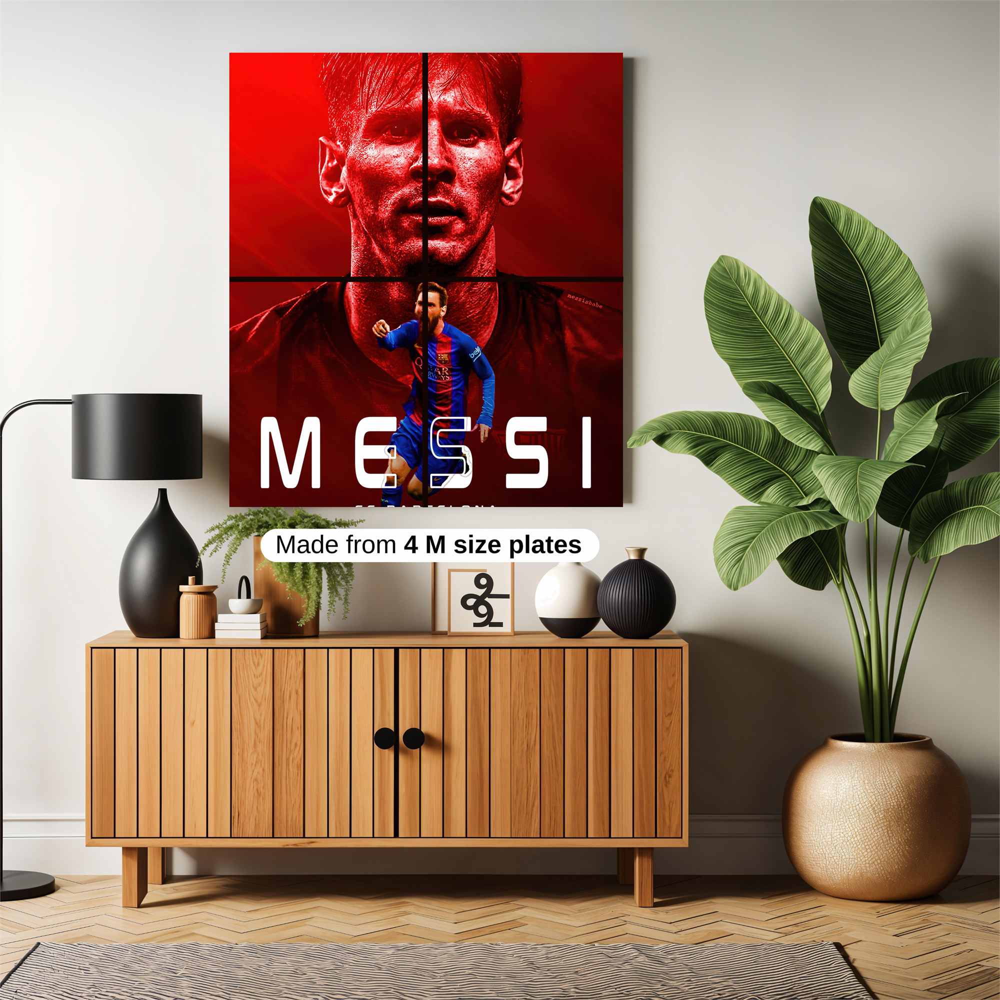 Messi Majestic Safe Wall Magnetic / M
