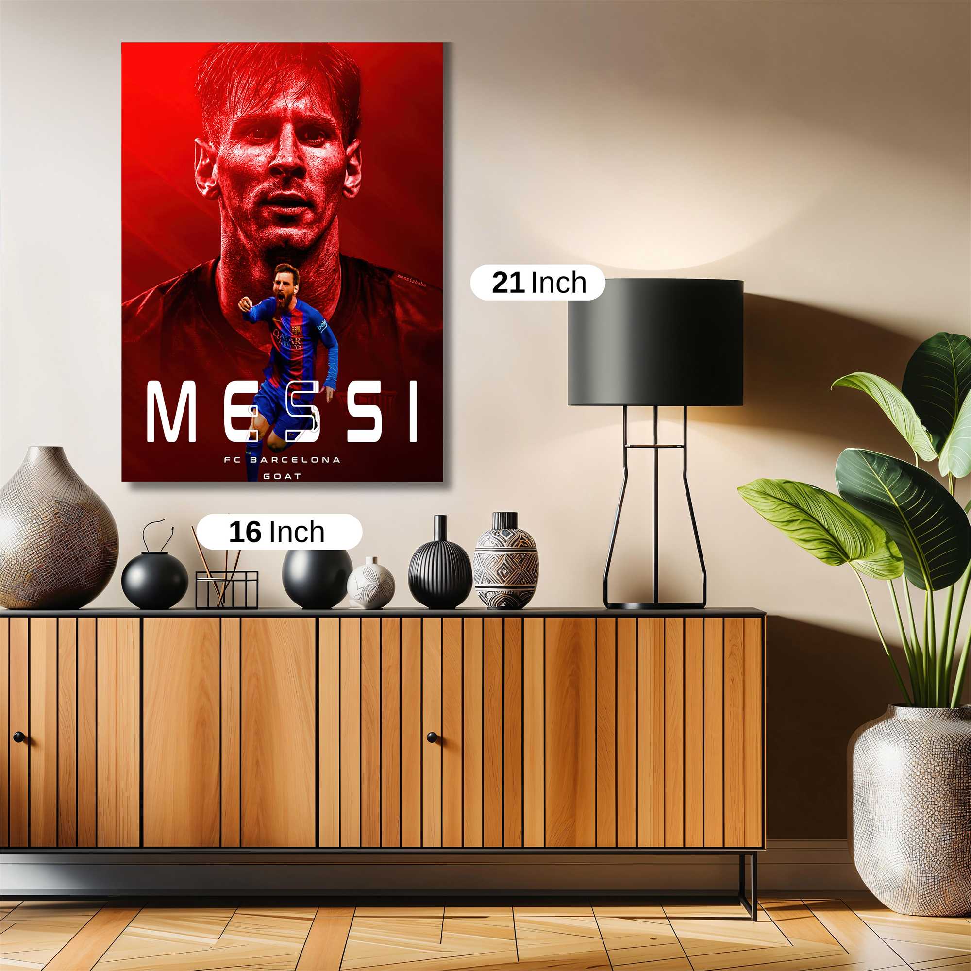 Messi Majestic Safe Wall Magnetic / M