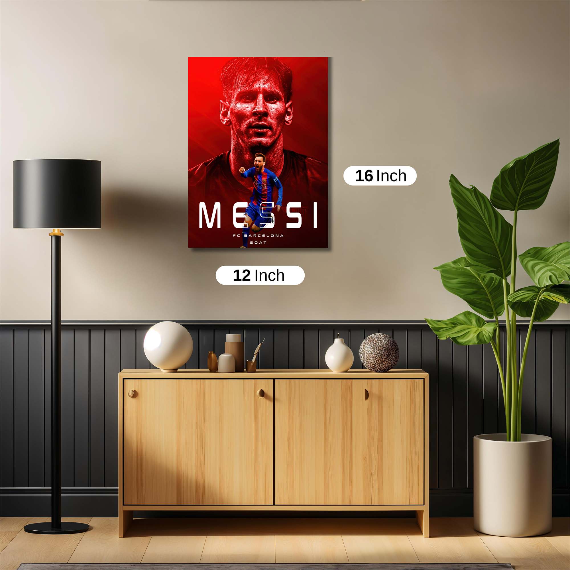 Messi Majestic Safe Wall Magnetic / M