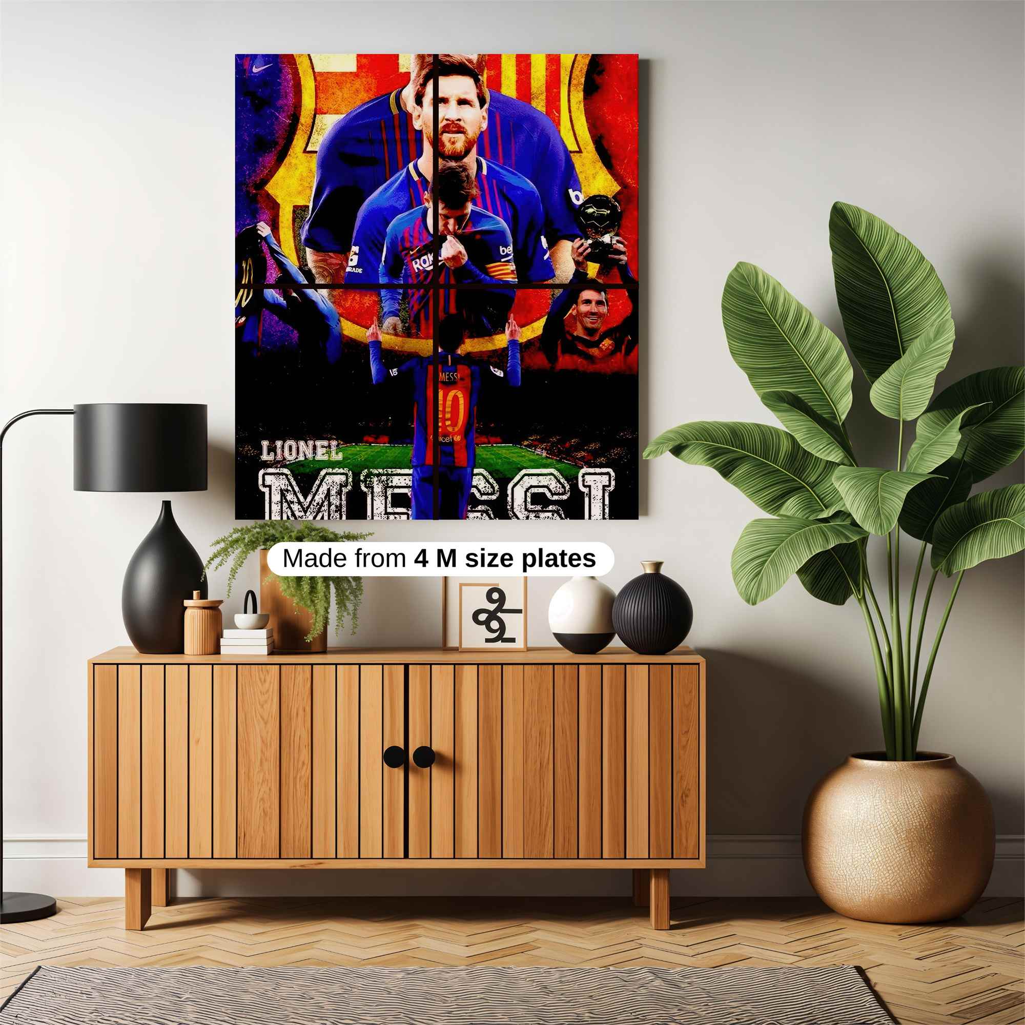 Messi Majestic Safe Wall Magnetic / M