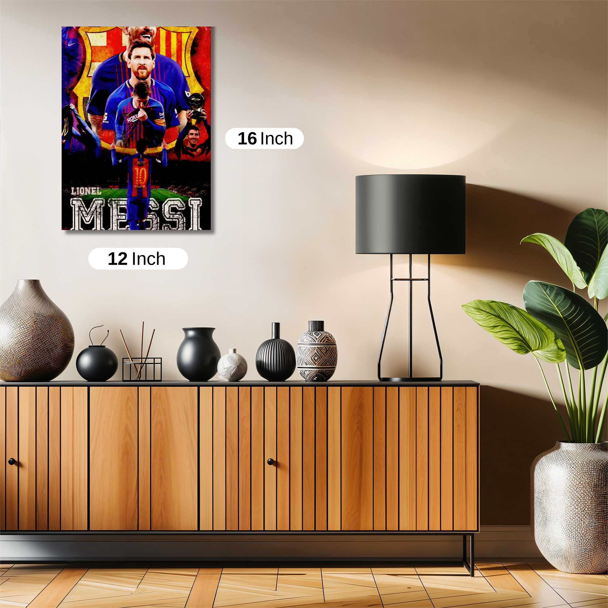 Messi Majestic Safe Wall Magnetic / M