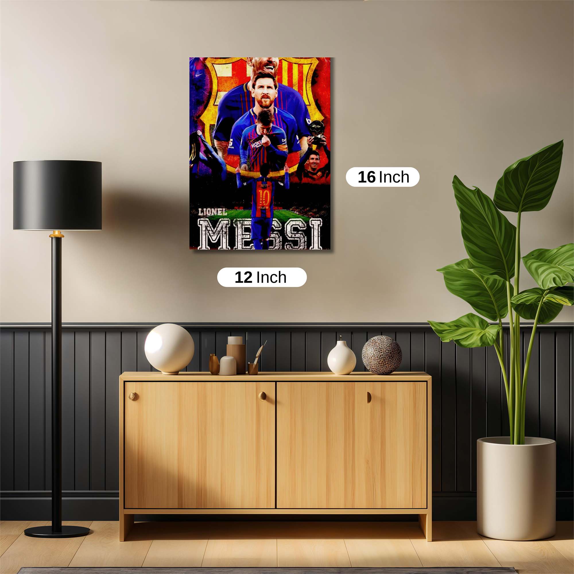 Messi Majestic Safe Wall Magnetic / M